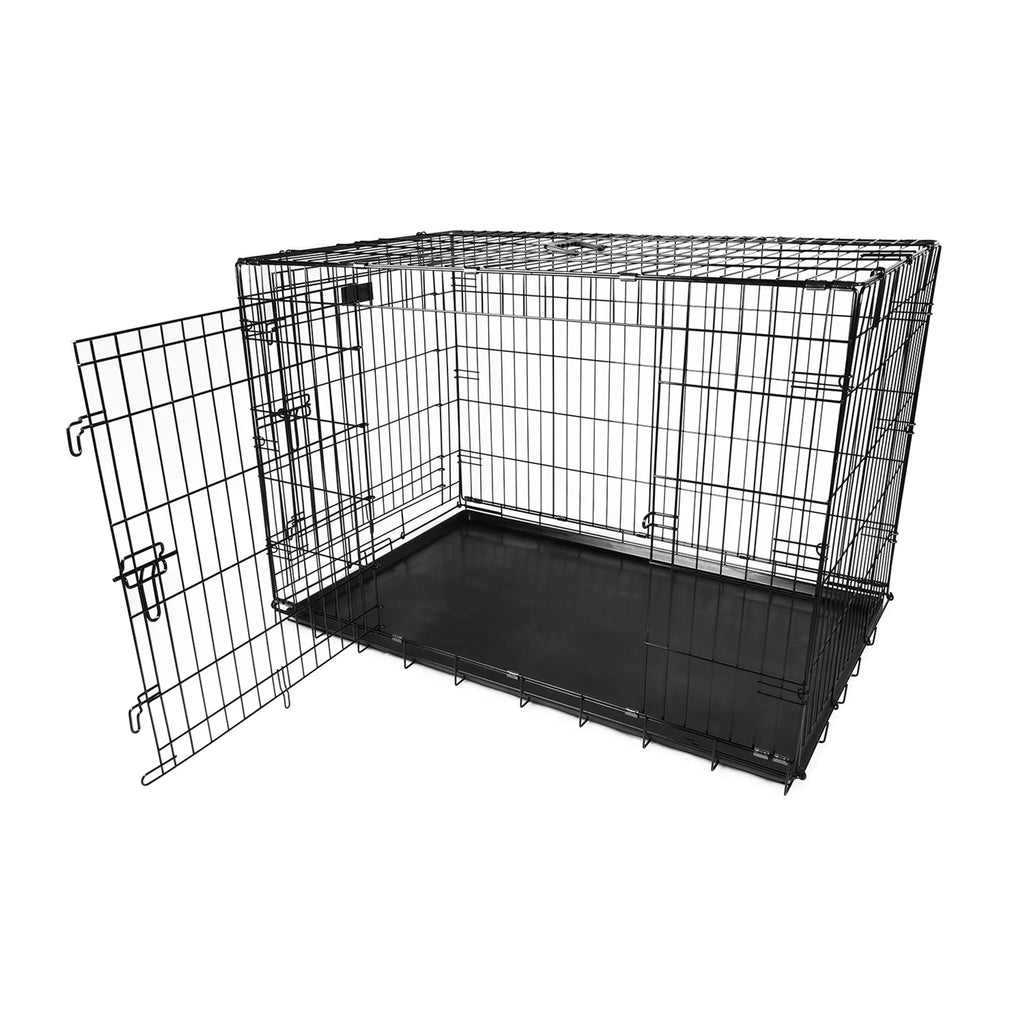 42inches Dogs Crate Folding Metal Pets Crates