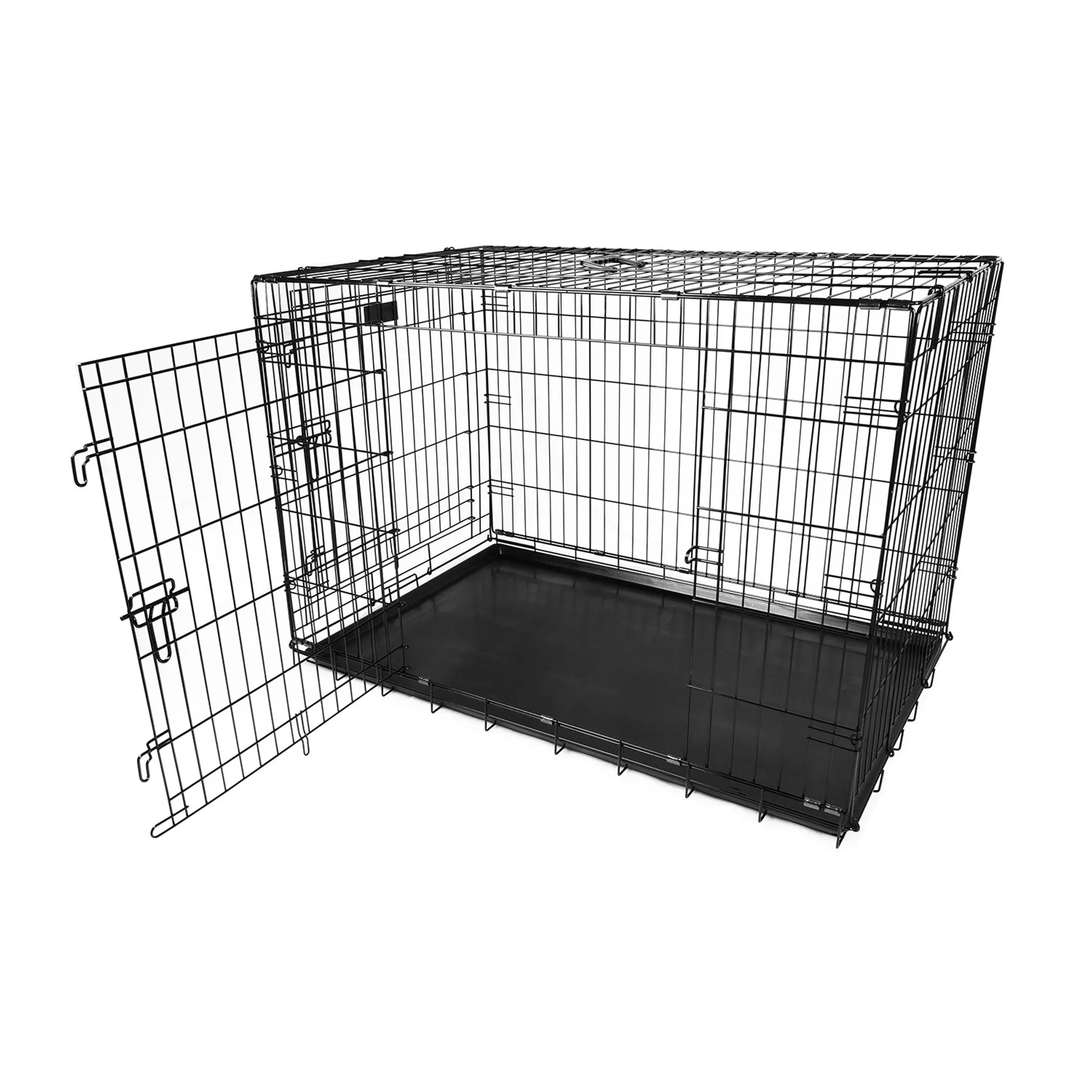 42inches Dogs Crate Folding Metal Pets Crates