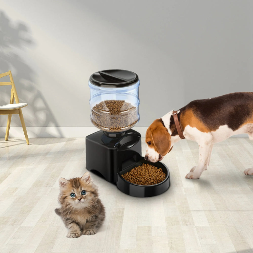 5.5L Automatic Pet Feeder Dog Cat Food Dispenser