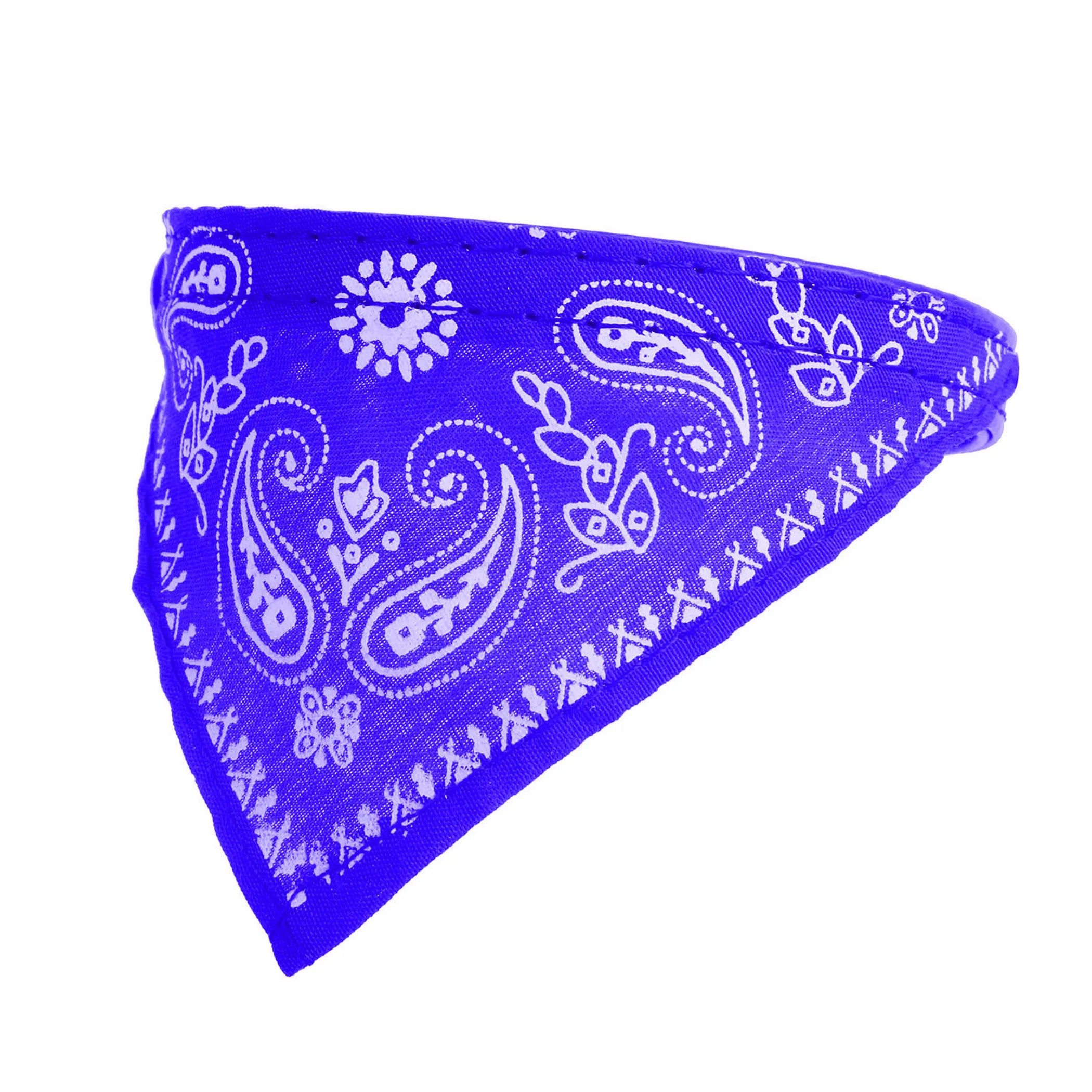 Adjustable Bandana Leather Pet