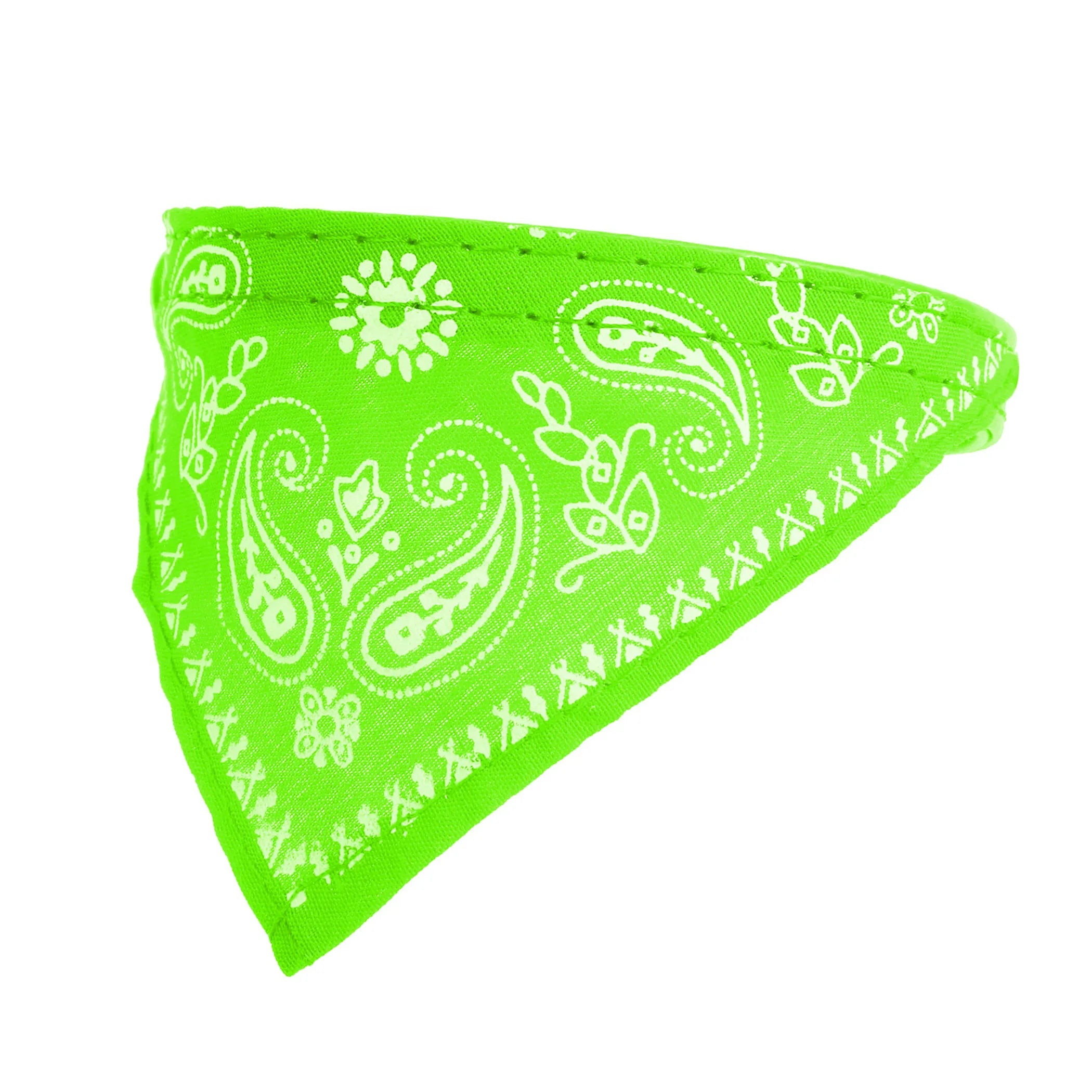 Adjustable Bandana Leather Pet