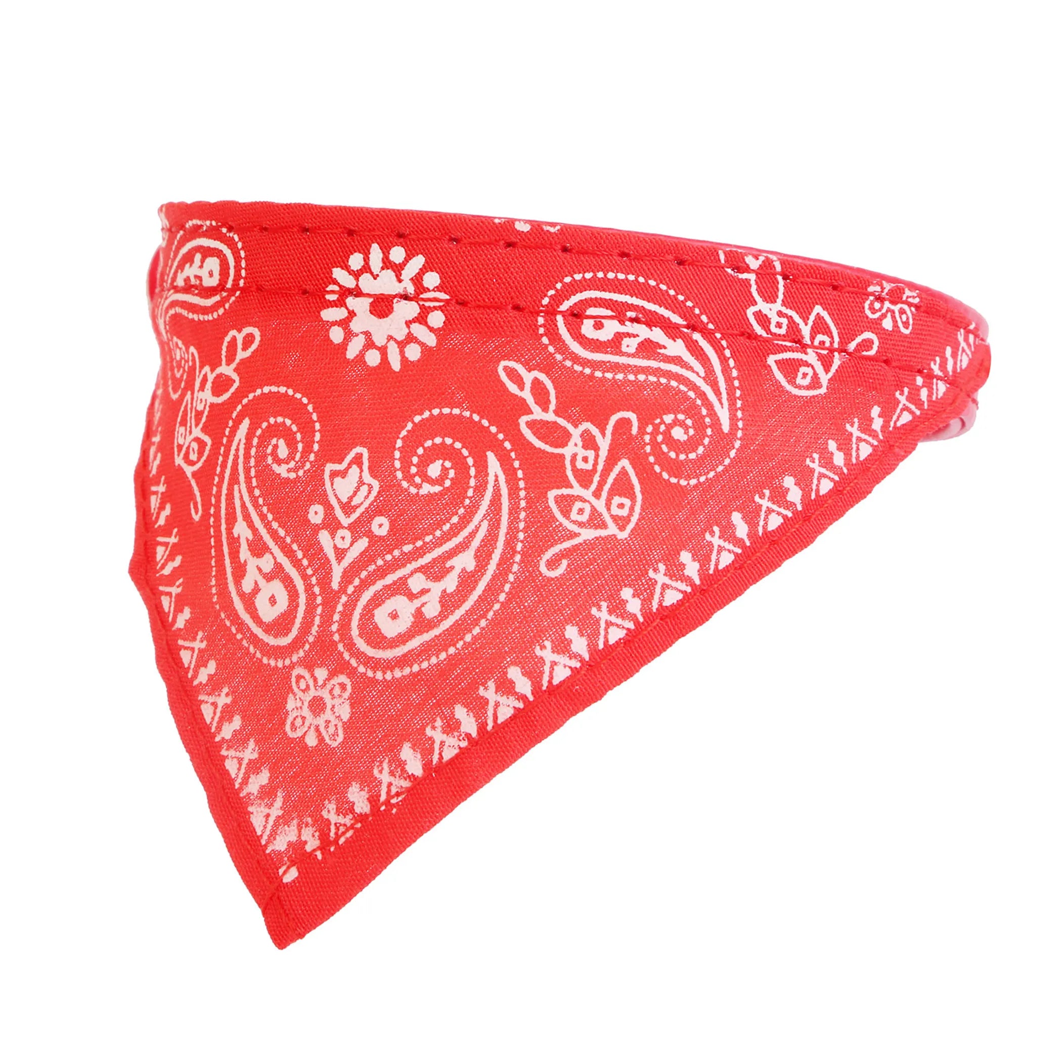 Adjustable Bandana Leather Pet