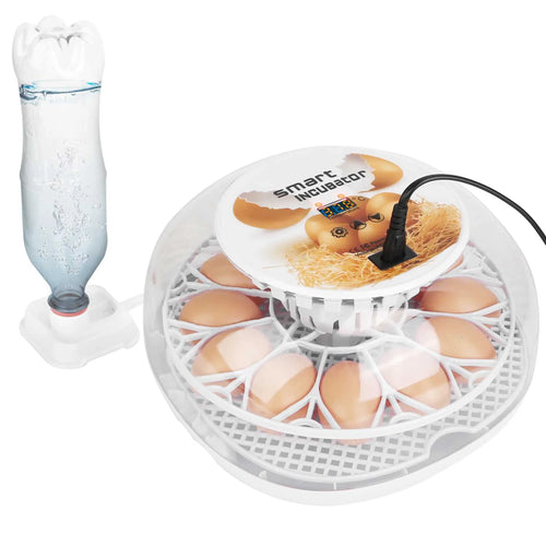 12 Eggs Incubator for Hatching Chicken Professional Poultry Hatcher