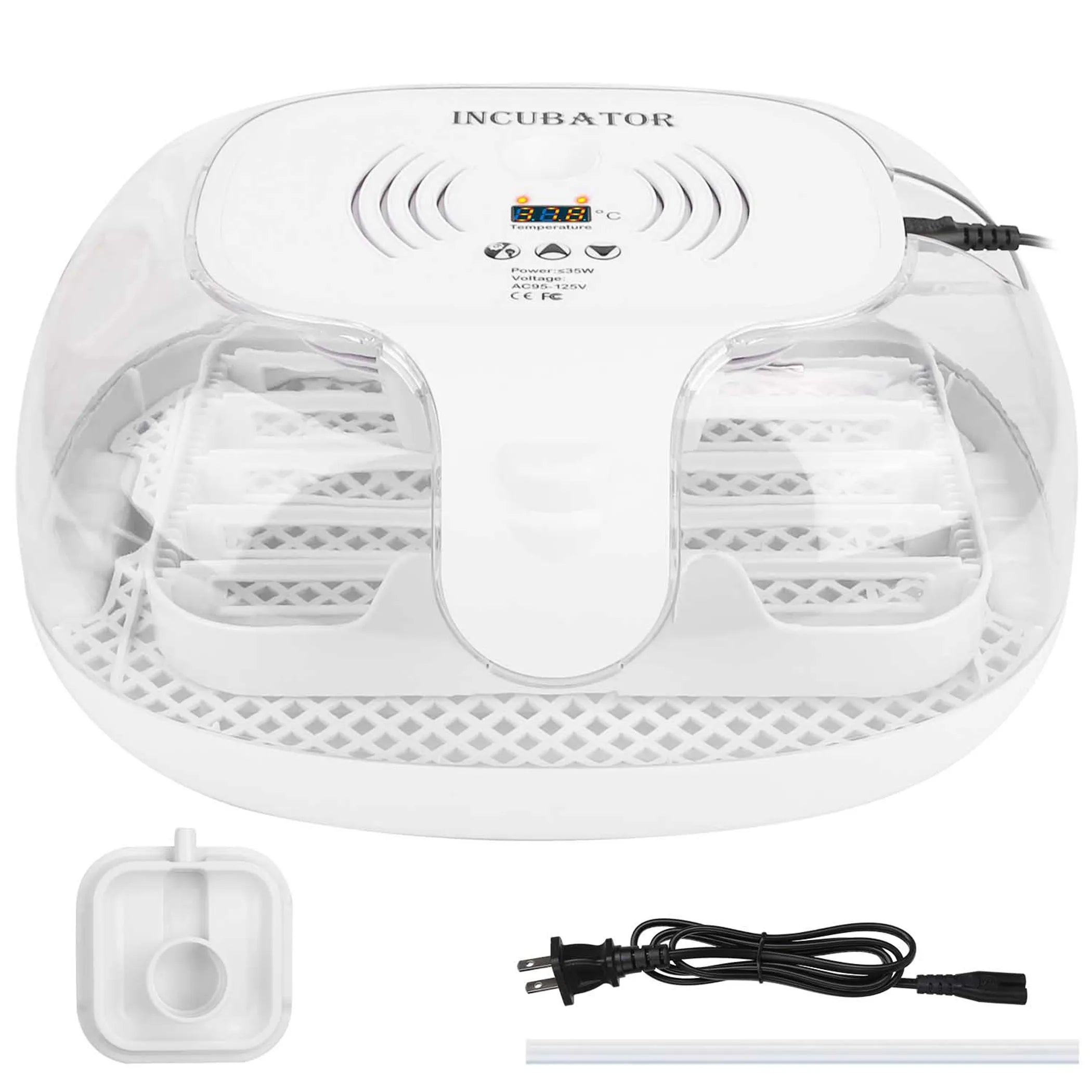 16 Eggs Incubator for Hatching Chicken Professional Poultry Hatcher