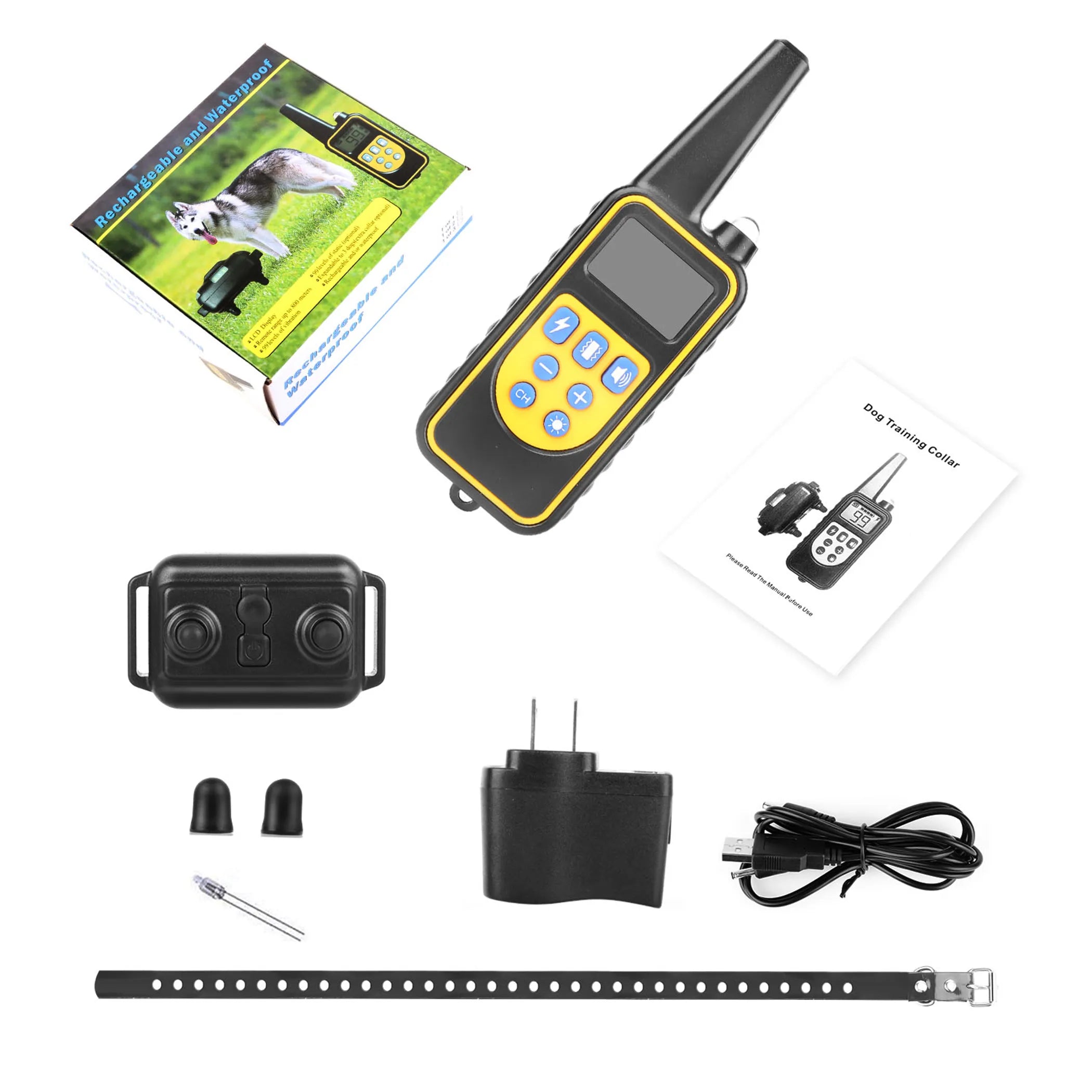 iMounTEK Dog Training Collar IP67 Waterproof Pet