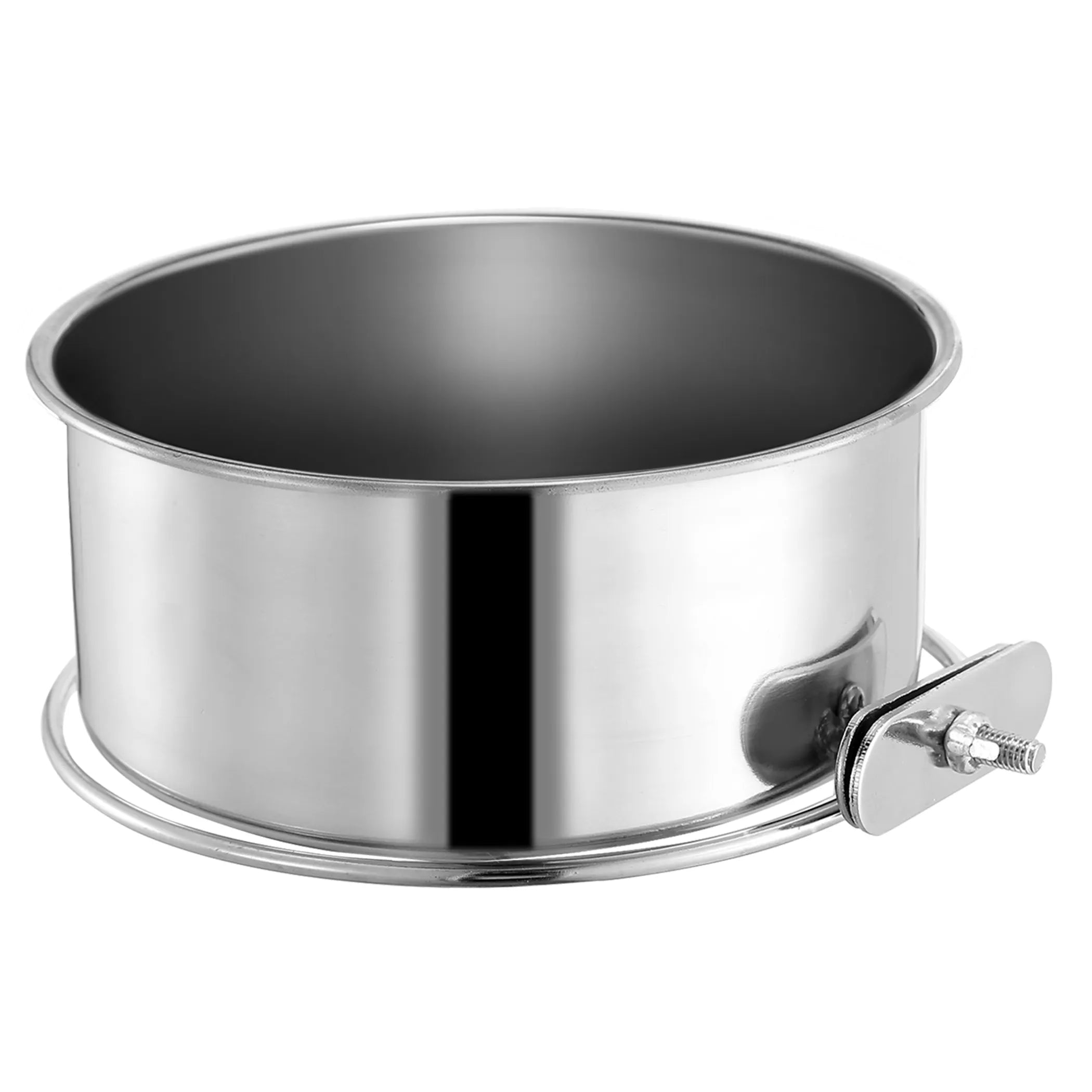 Stainless Steel Dog Bowl Pets Hanging Food Bowl