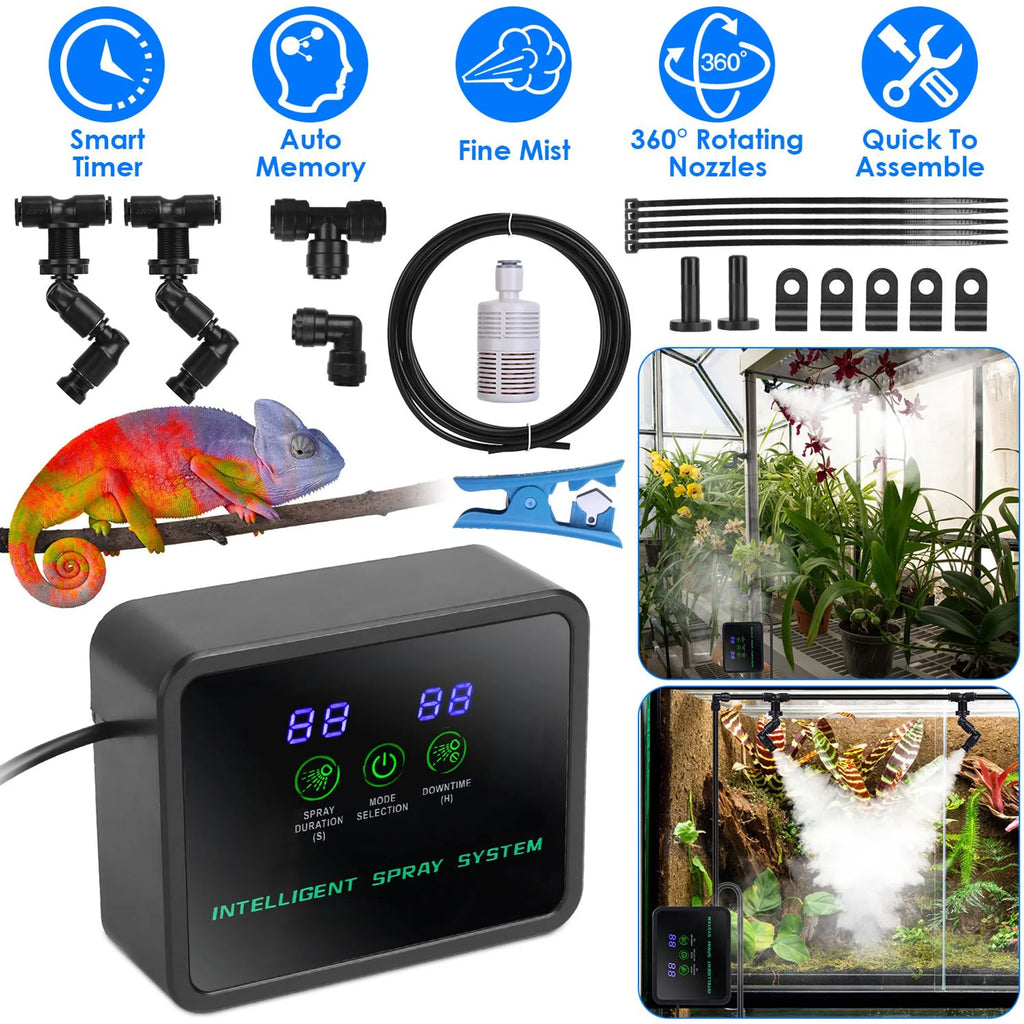 Intelligent Misting System Reptile Humidifier