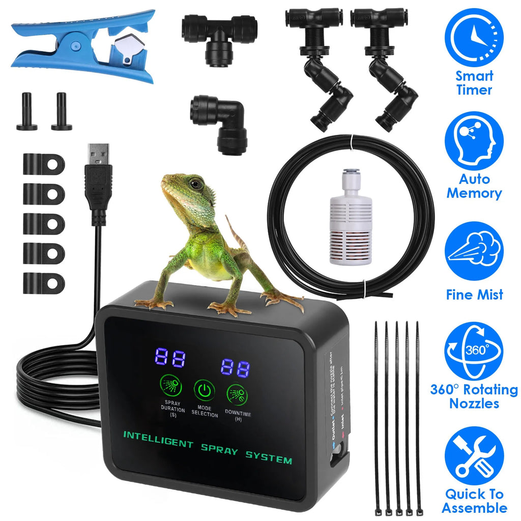 Intelligent Misting System Reptile Humidifier