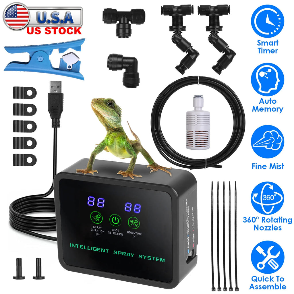 Intelligent Misting System Reptile Humidifier