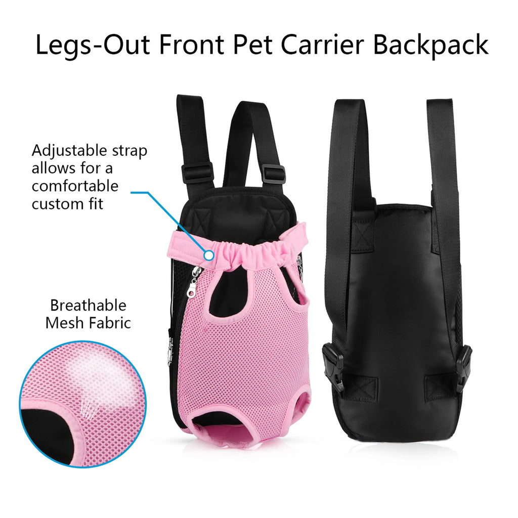 Dog Carrier Backpack Legs Out Front Pet Backpack