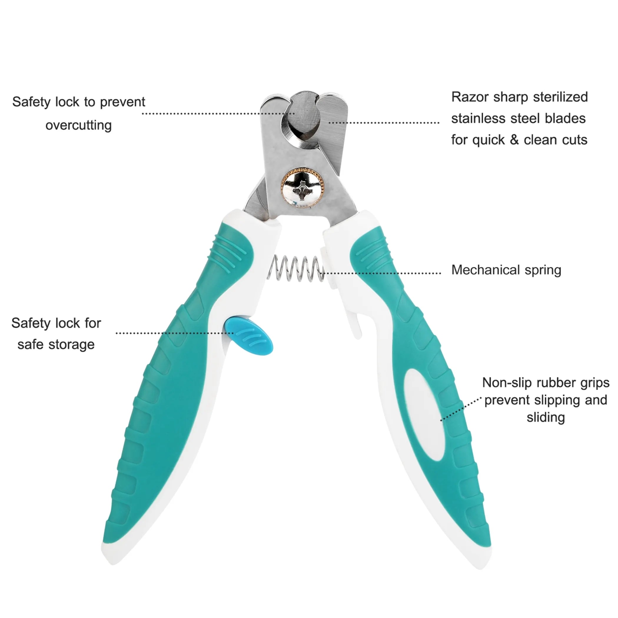 Professional Stainless Steel Pet Nail Clipper