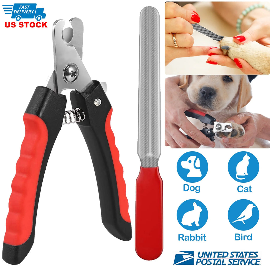 Dog Nail Clippers Professional Pet Nail Trimmer