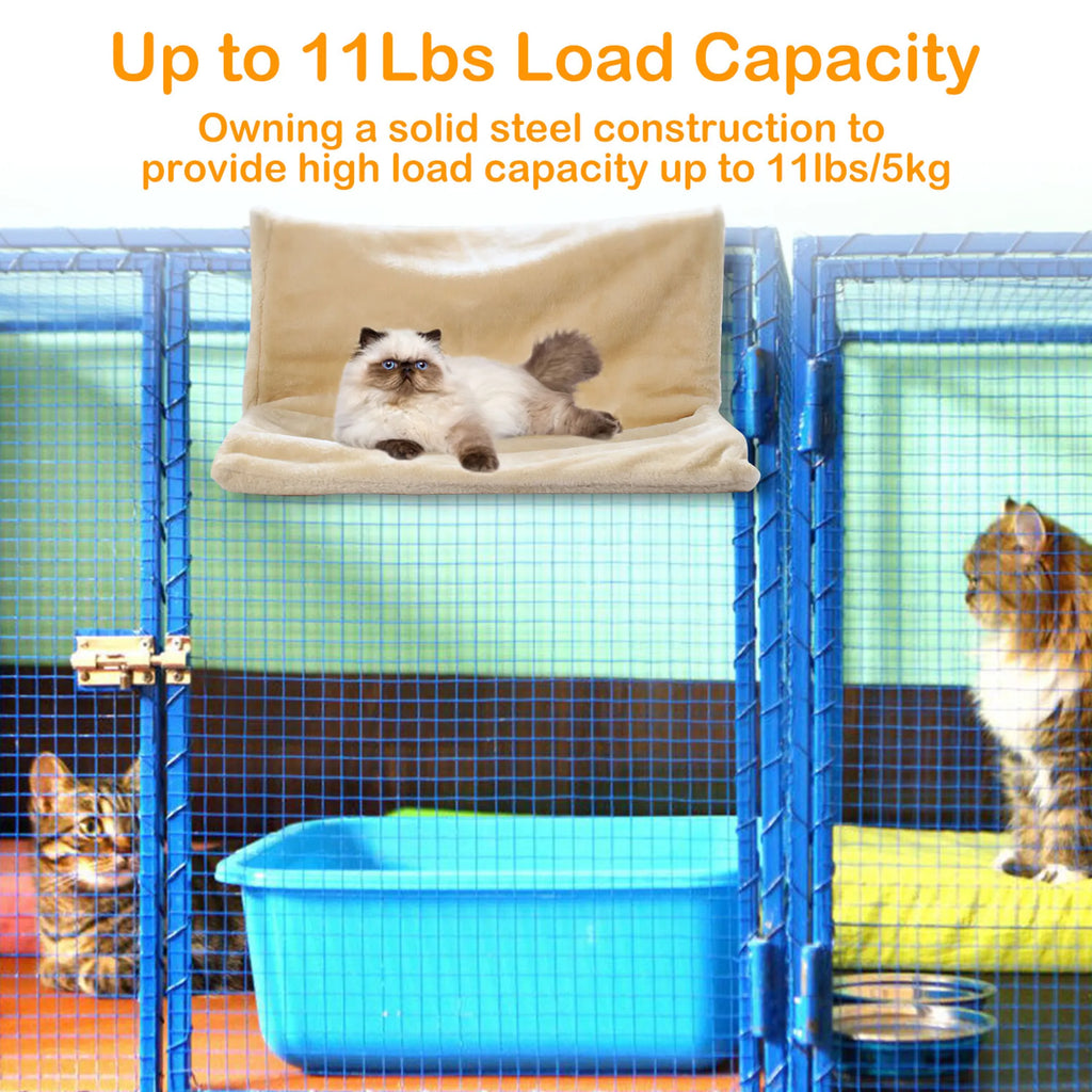 Cat Radiator Bed Pet Hammock Hanging Cradle Washable Removable Mat