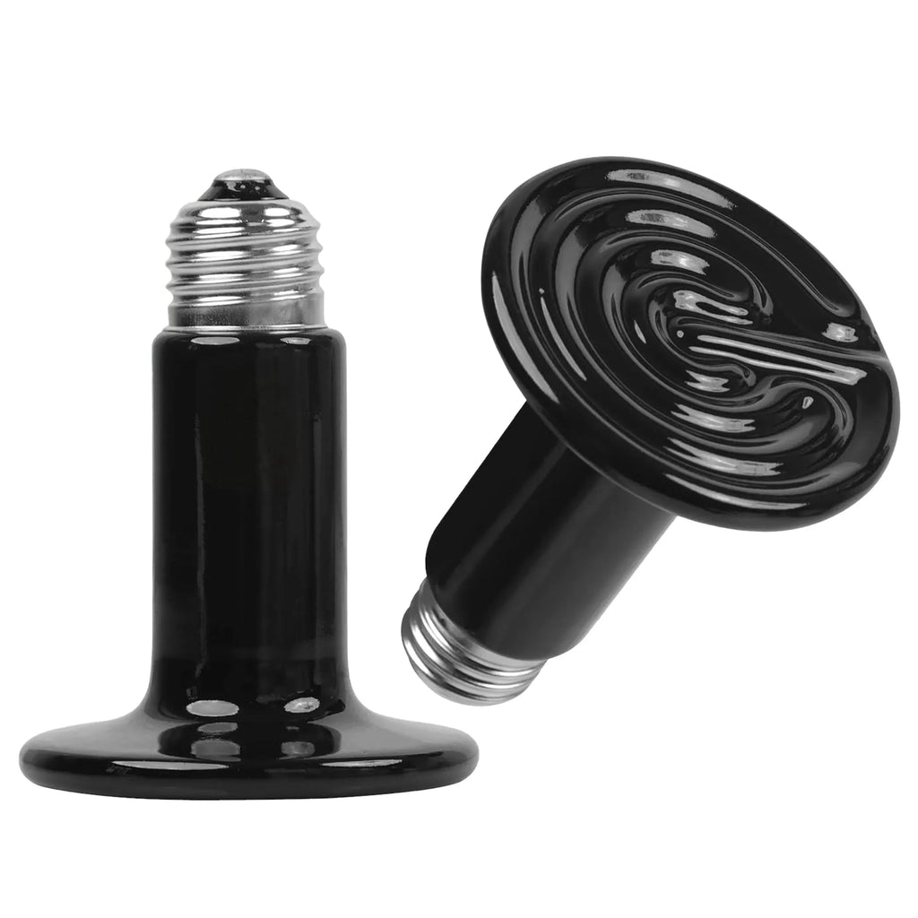 2Pcs Ceramic Heat Lamp