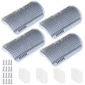 4Pcs Cat Self Groomer Soft