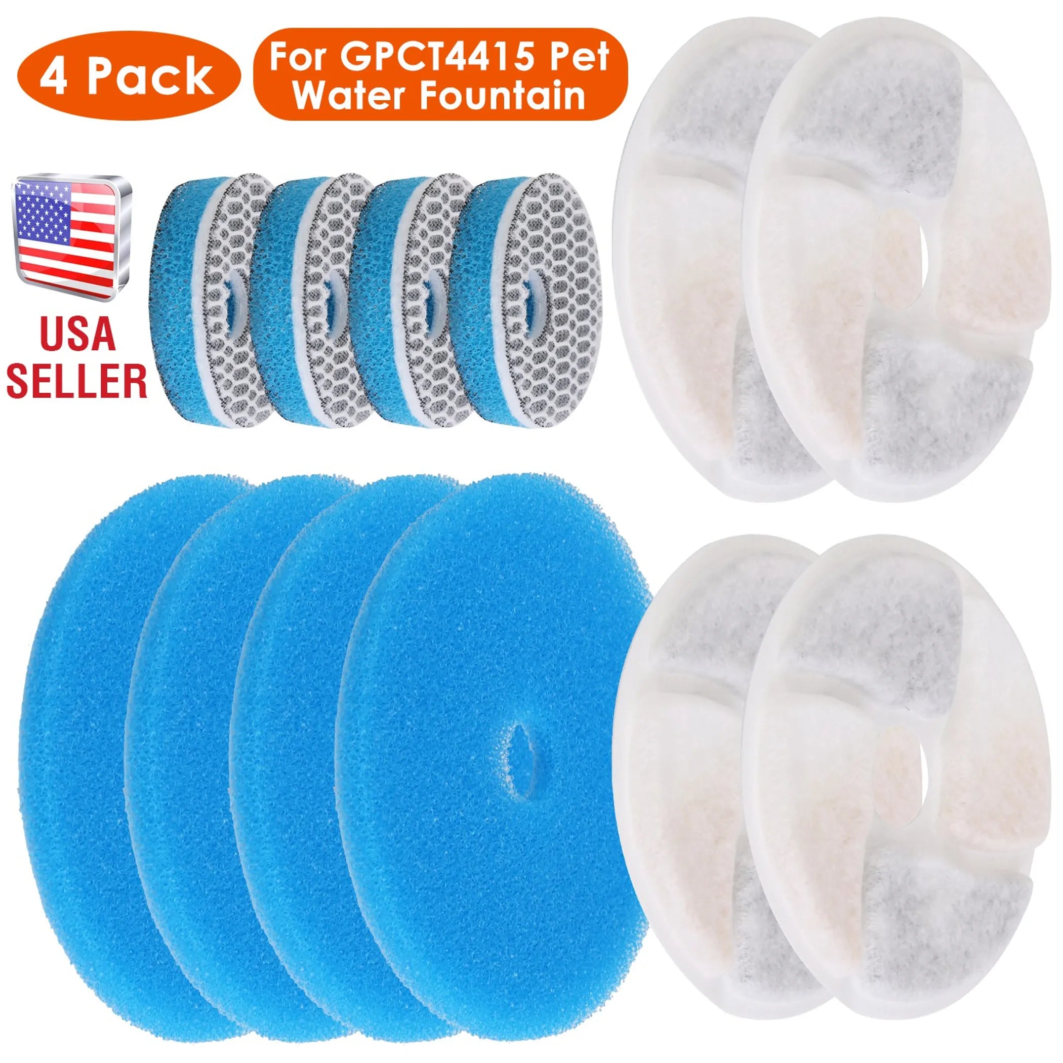 4 Pack Filter Set