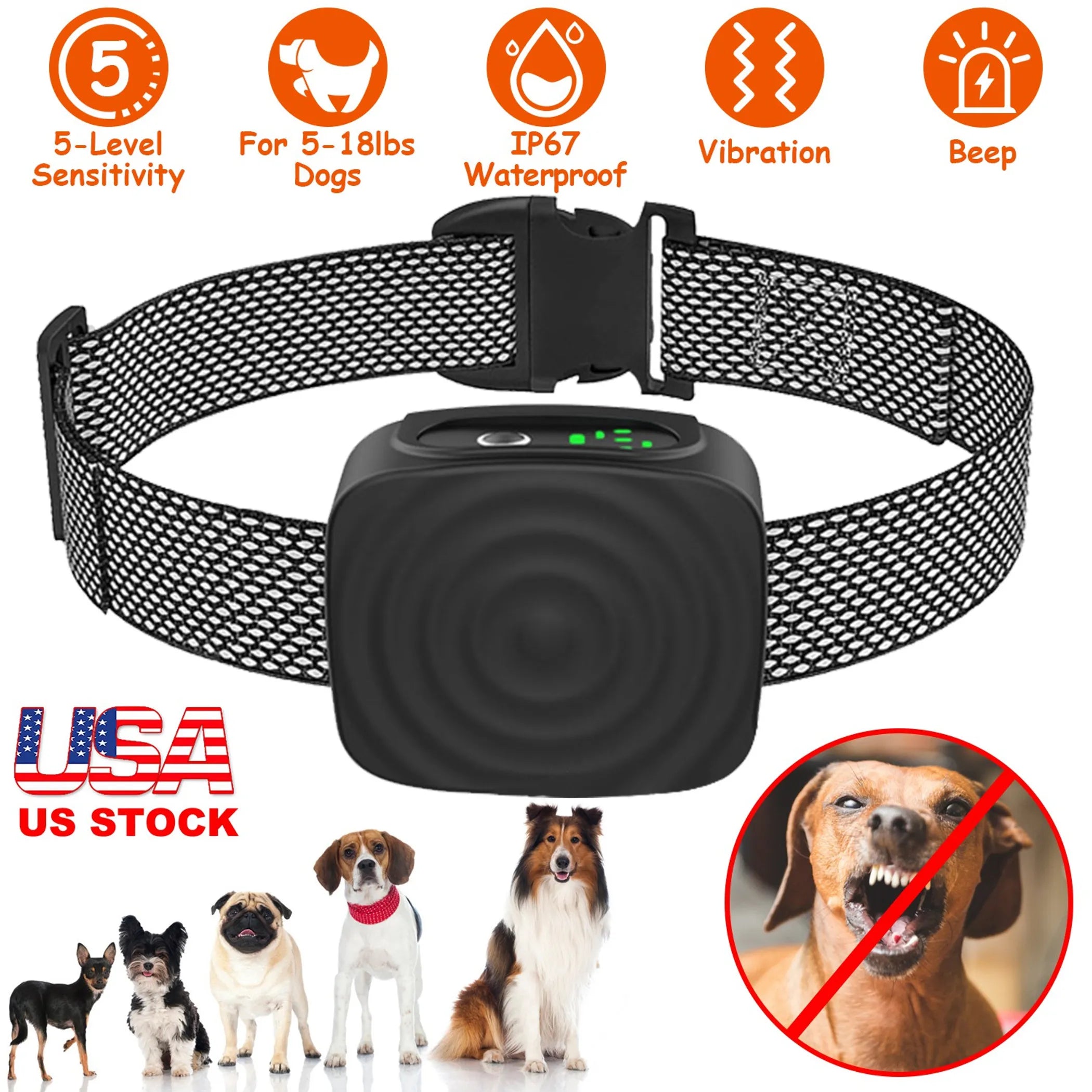 Anti Bark Dog Collar
