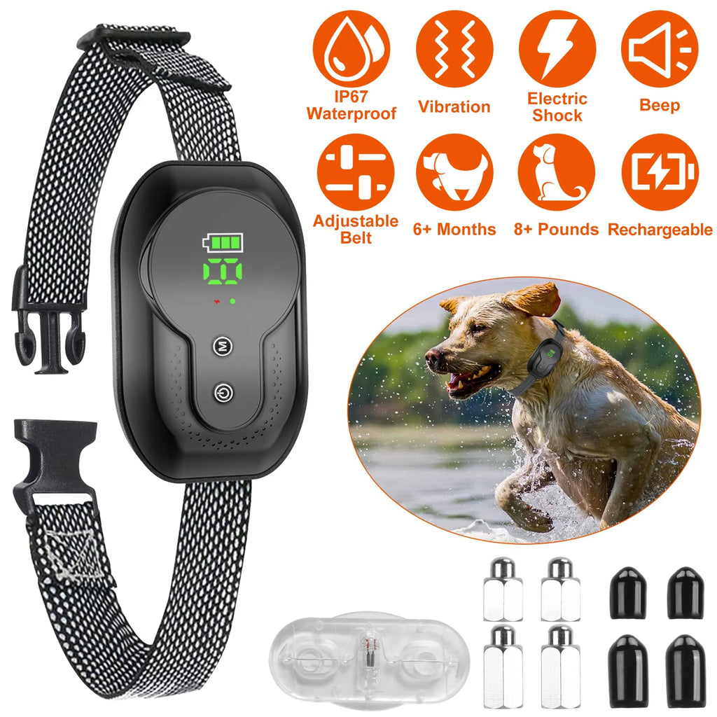 Dog Bark Collar Anti Barking Electric Training Collar
