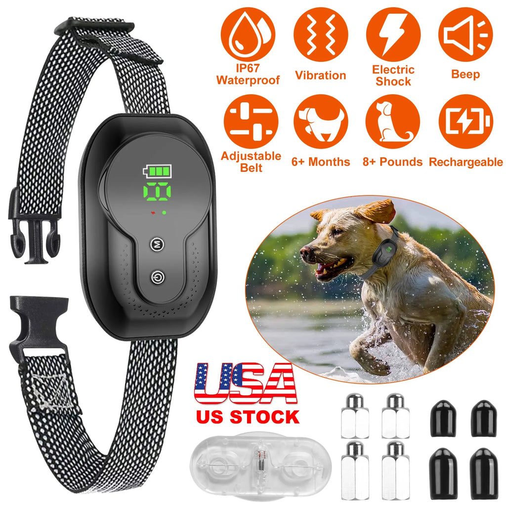 Dog Bark Collar Anti Barking Electric Training Collar