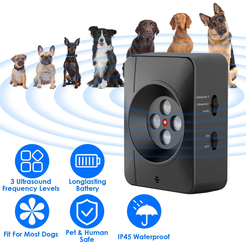 Ultrasonic Anti-barking Device Indoor Outdoor