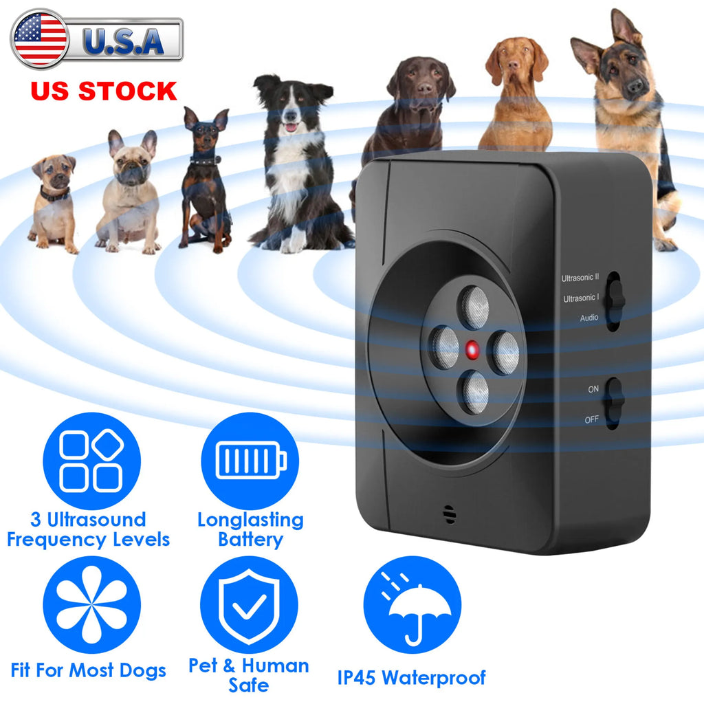 Ultrasonic Anti-barking Device Indoor Outdoor