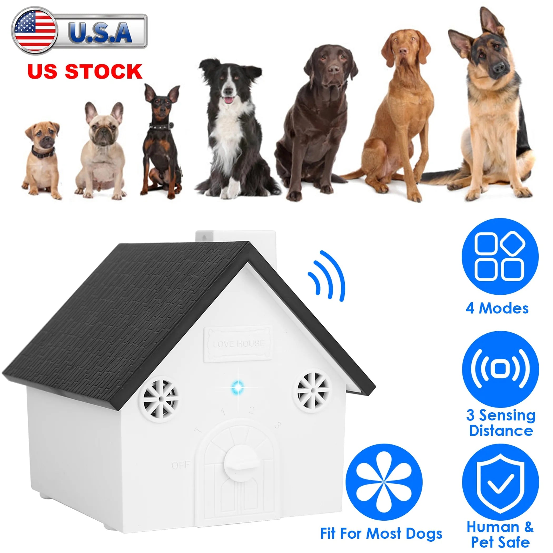 Ultrasonic Anti-barking Device