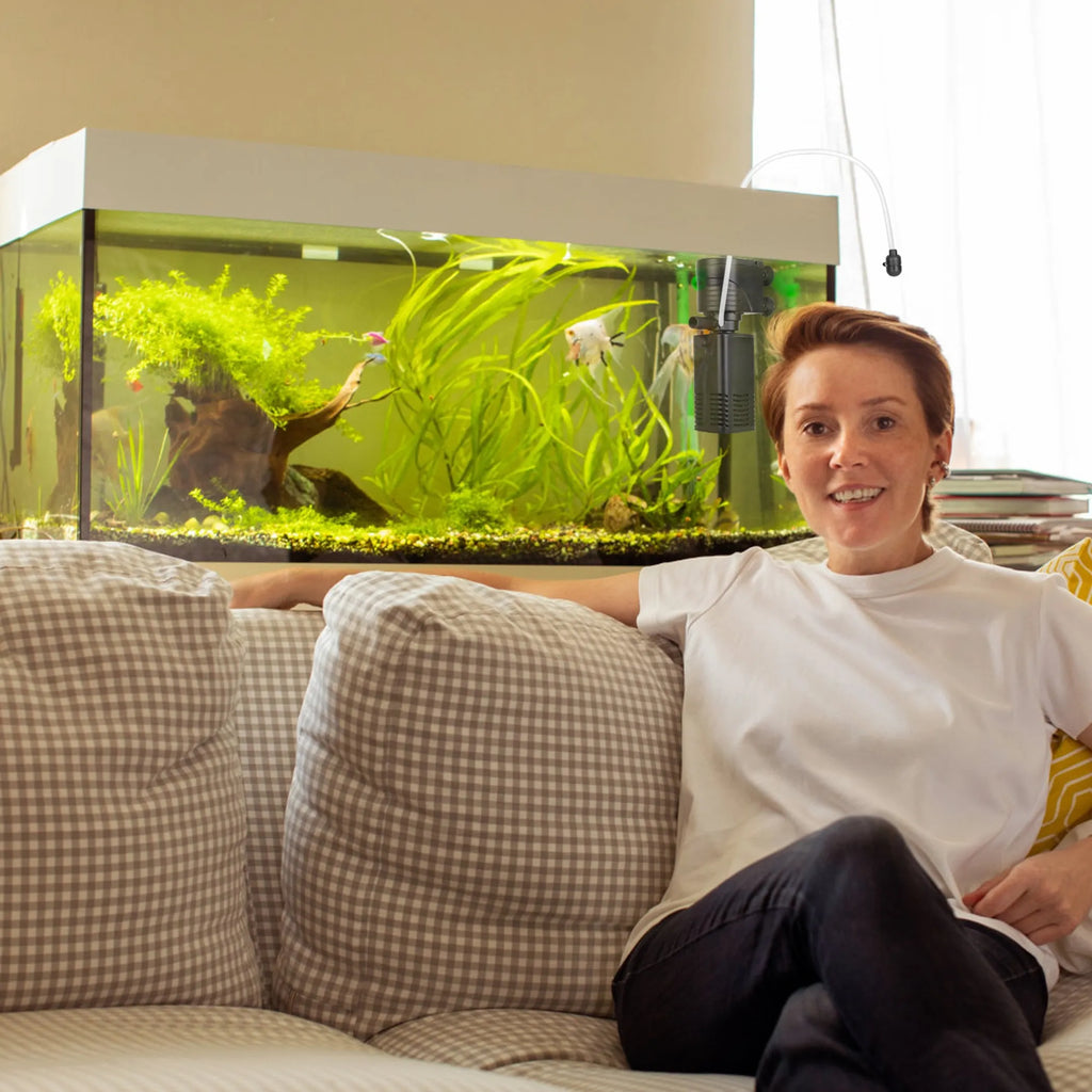 4 in 1 Submersible Aquarium Filter