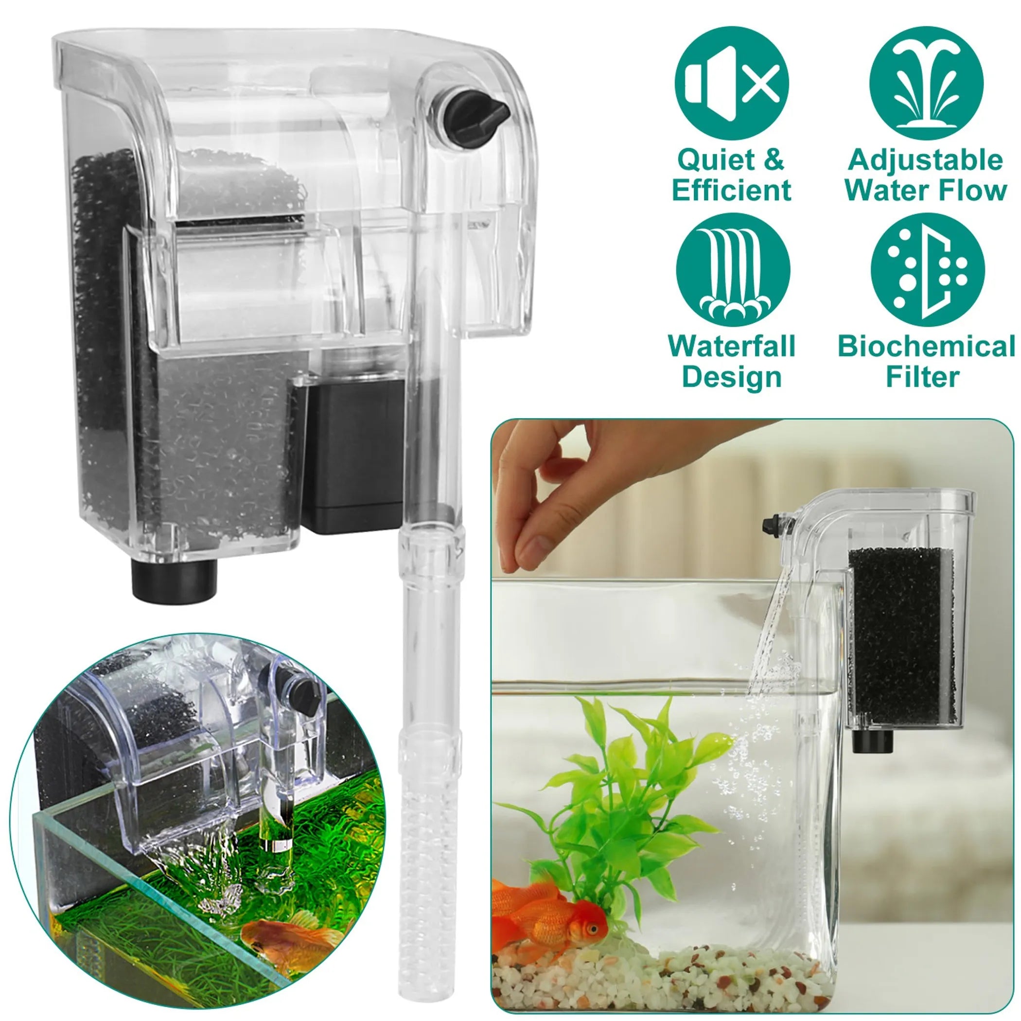 Hang On Aquarium Filter