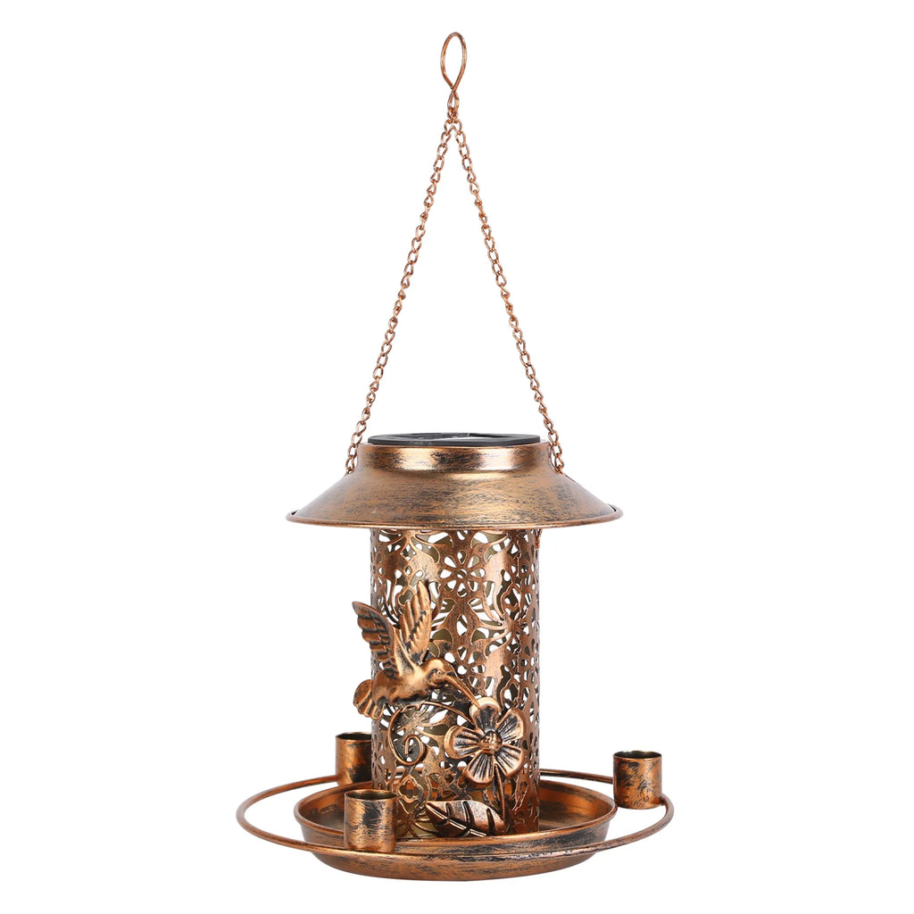 Solar Bird Feeder Decorative