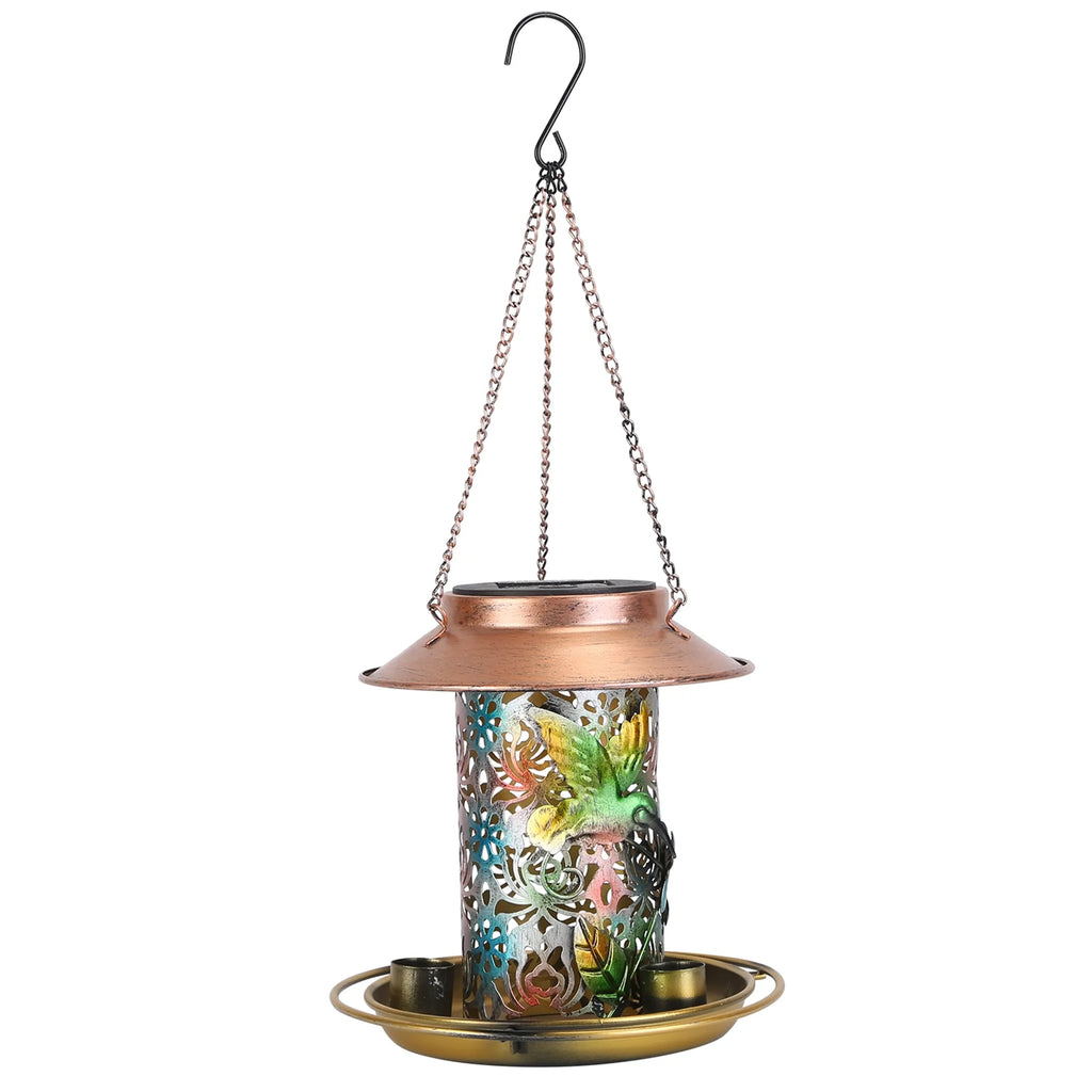 Solar Bird Feeder Decorative Hanging