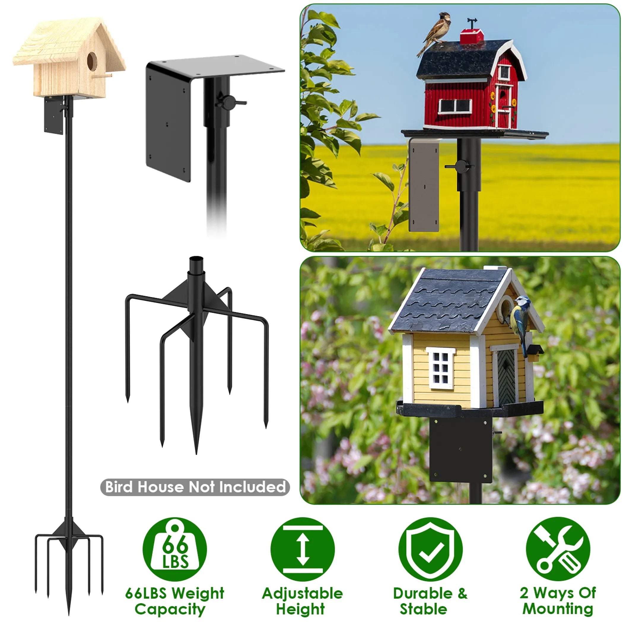 79.92in Bird House Pole Kit