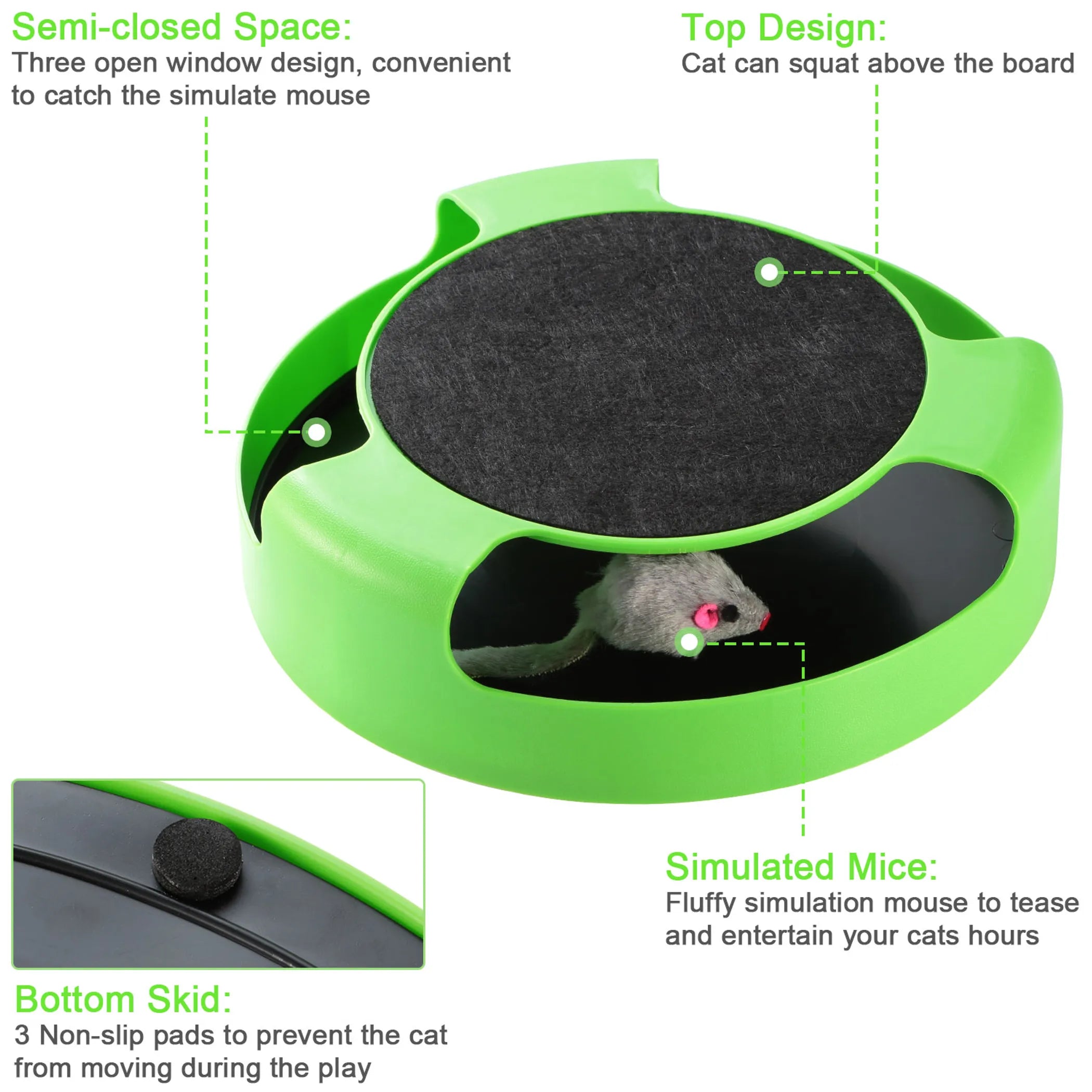 Cat Interactive Scratching Toy