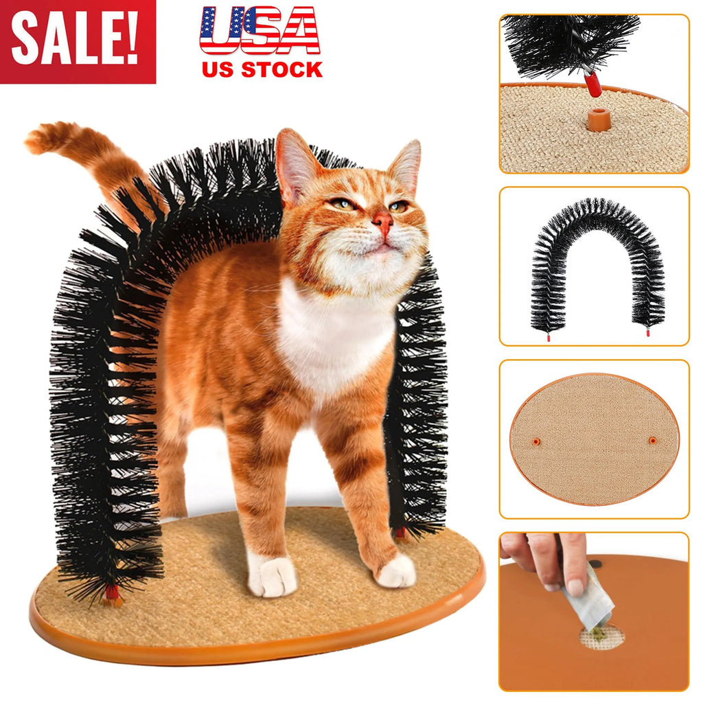 Cat Arch Self Groomer Cat