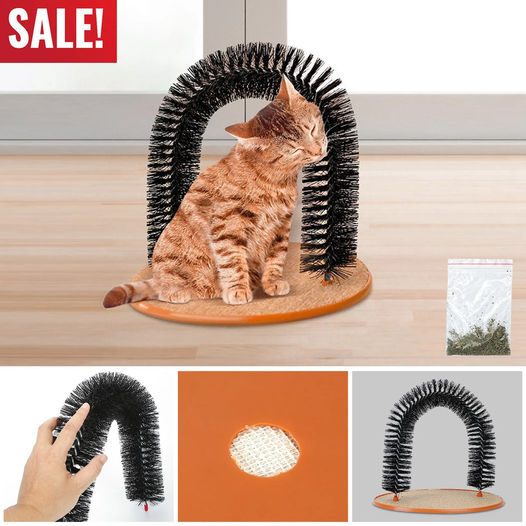 Cat Arch Self Groomer Cat