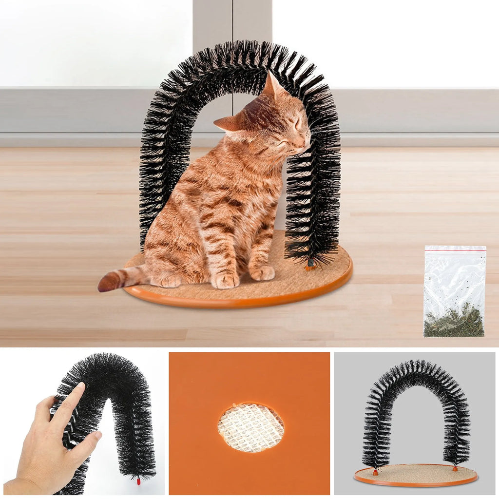 Cat Arch Self Groomer Cat