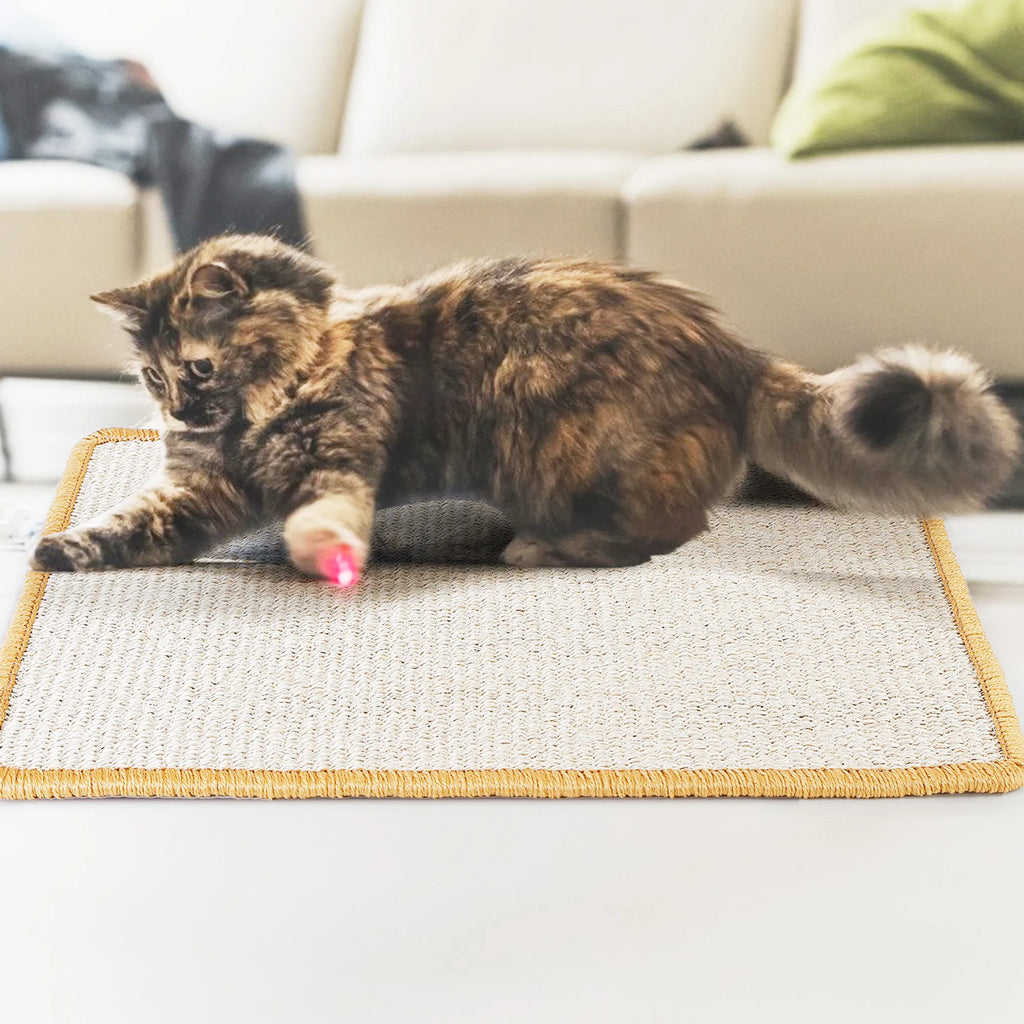 Cat Scratching Mat 	Natural Sisal Anti-Slip Mat