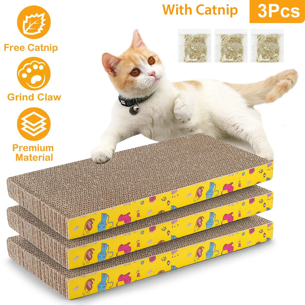 3Pcs Cat Scratcher Pads