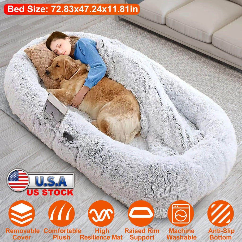 Human Size Dog Bed