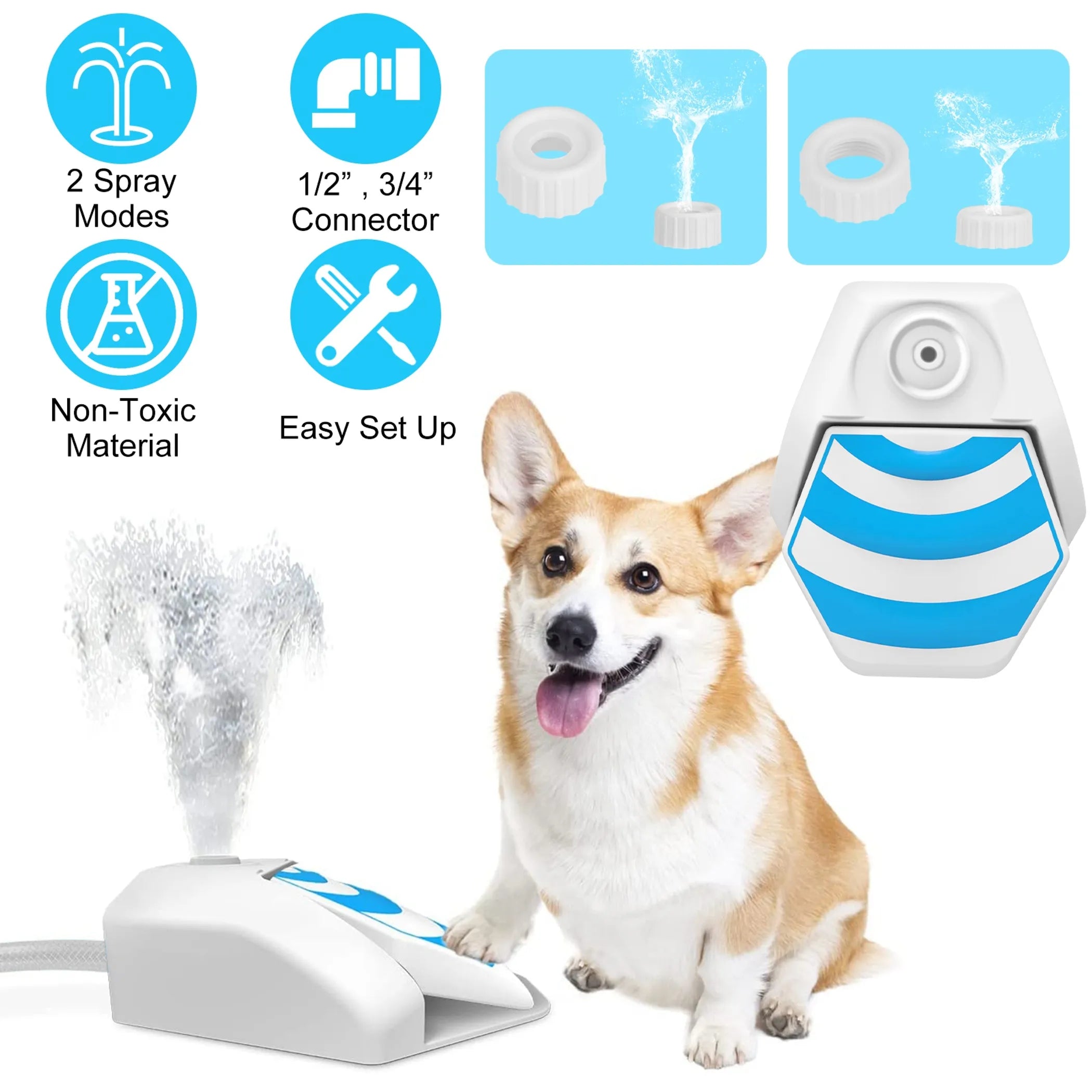 Outdoor Dog Water Fountain Dog
