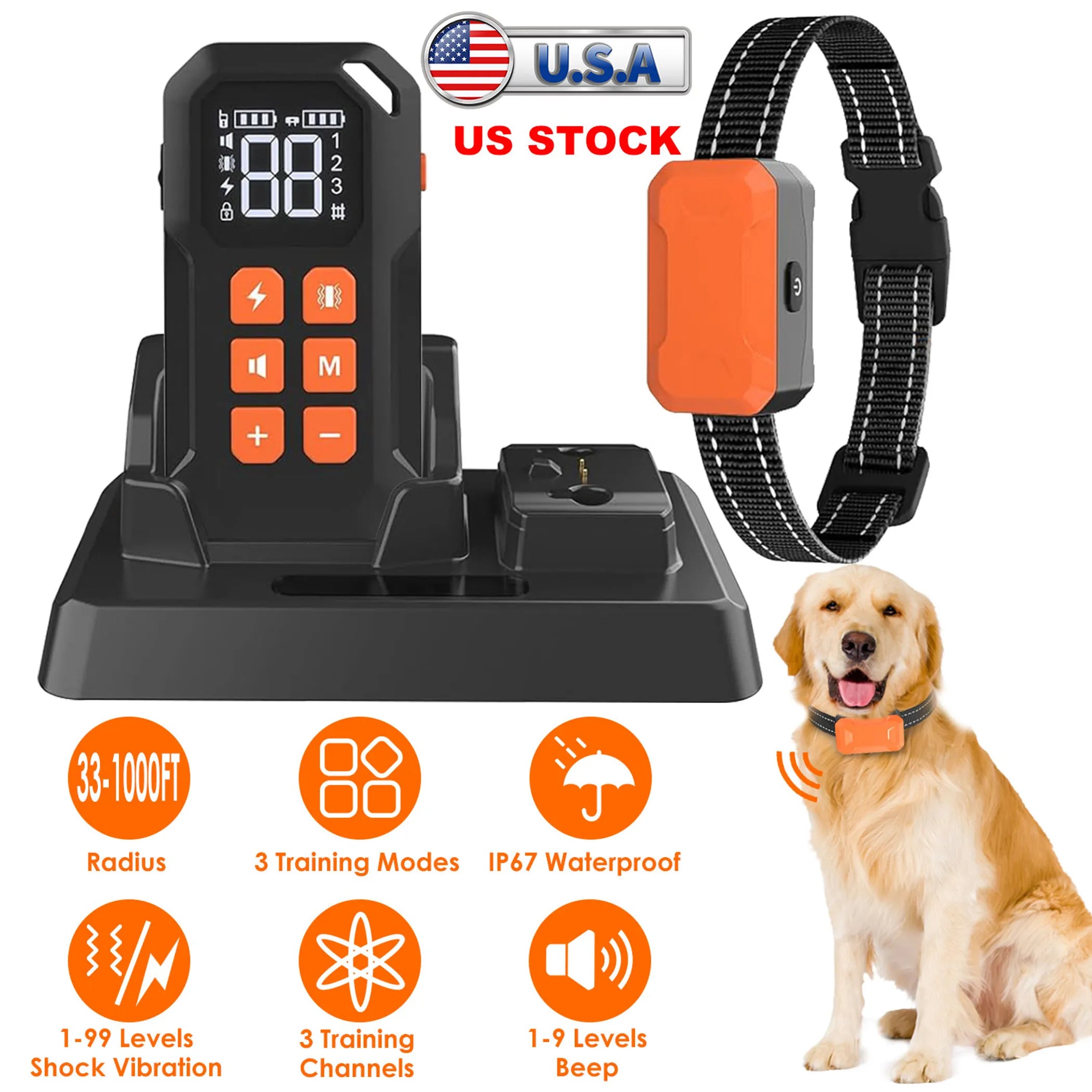 2 In 1 Wireless Electric Dog Fence