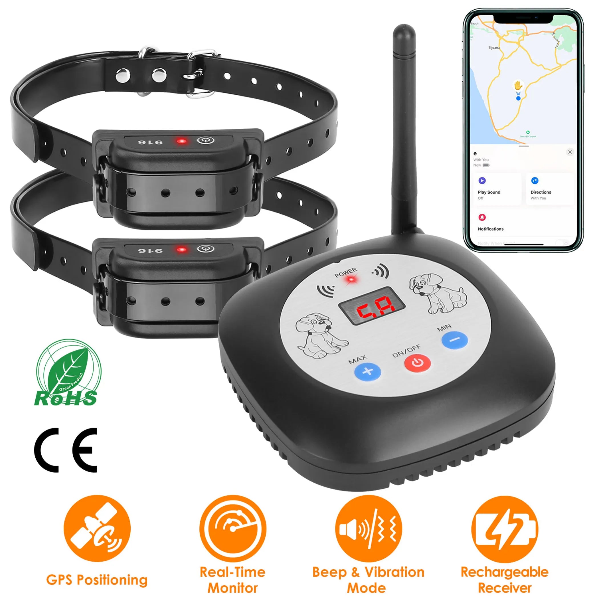 328FT Electric Wireless Dog Fence System