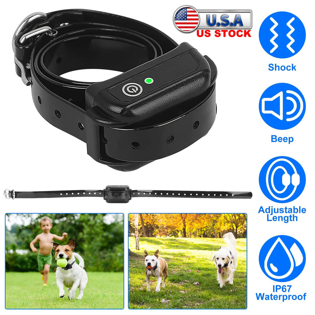 Electric Dog Training Collar Rechargeable Receiver