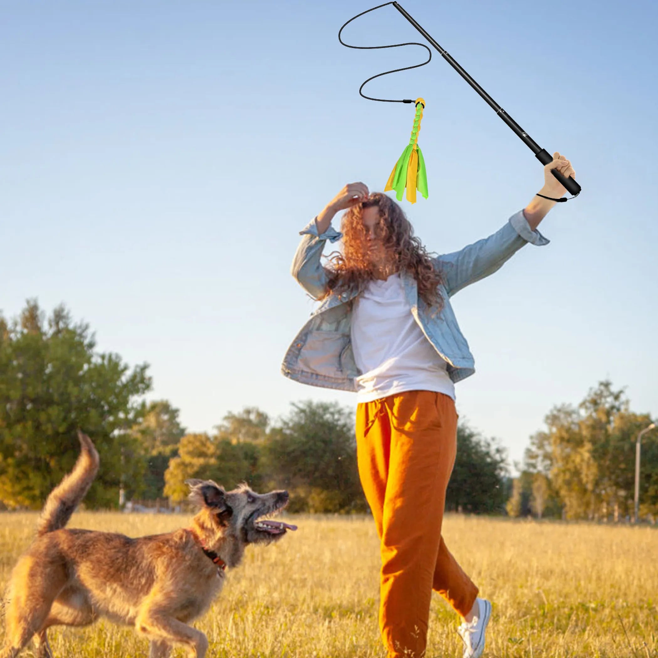 Extendable Dog Flirt Pole