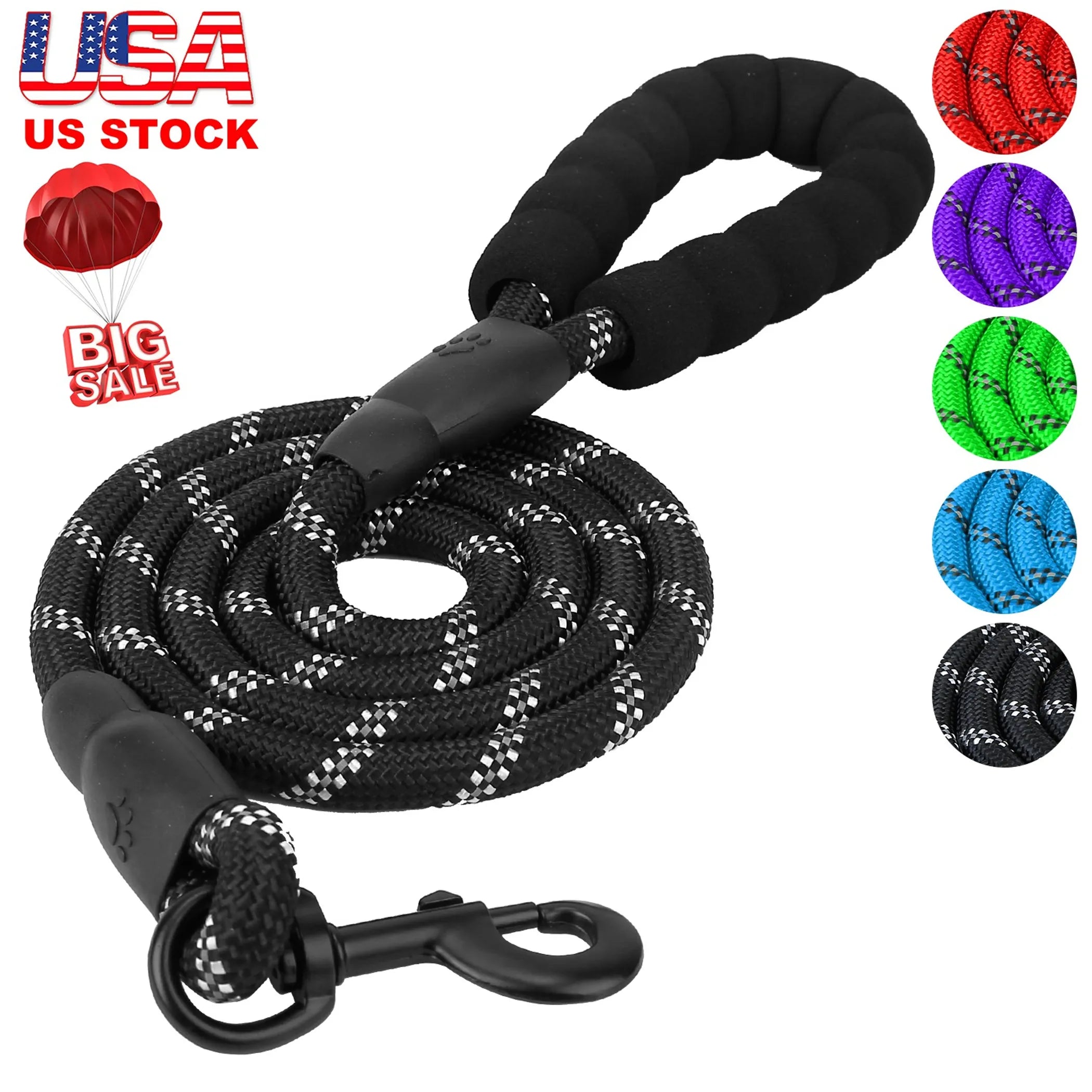 5FT Dog Leash Dog Training Walking Lead