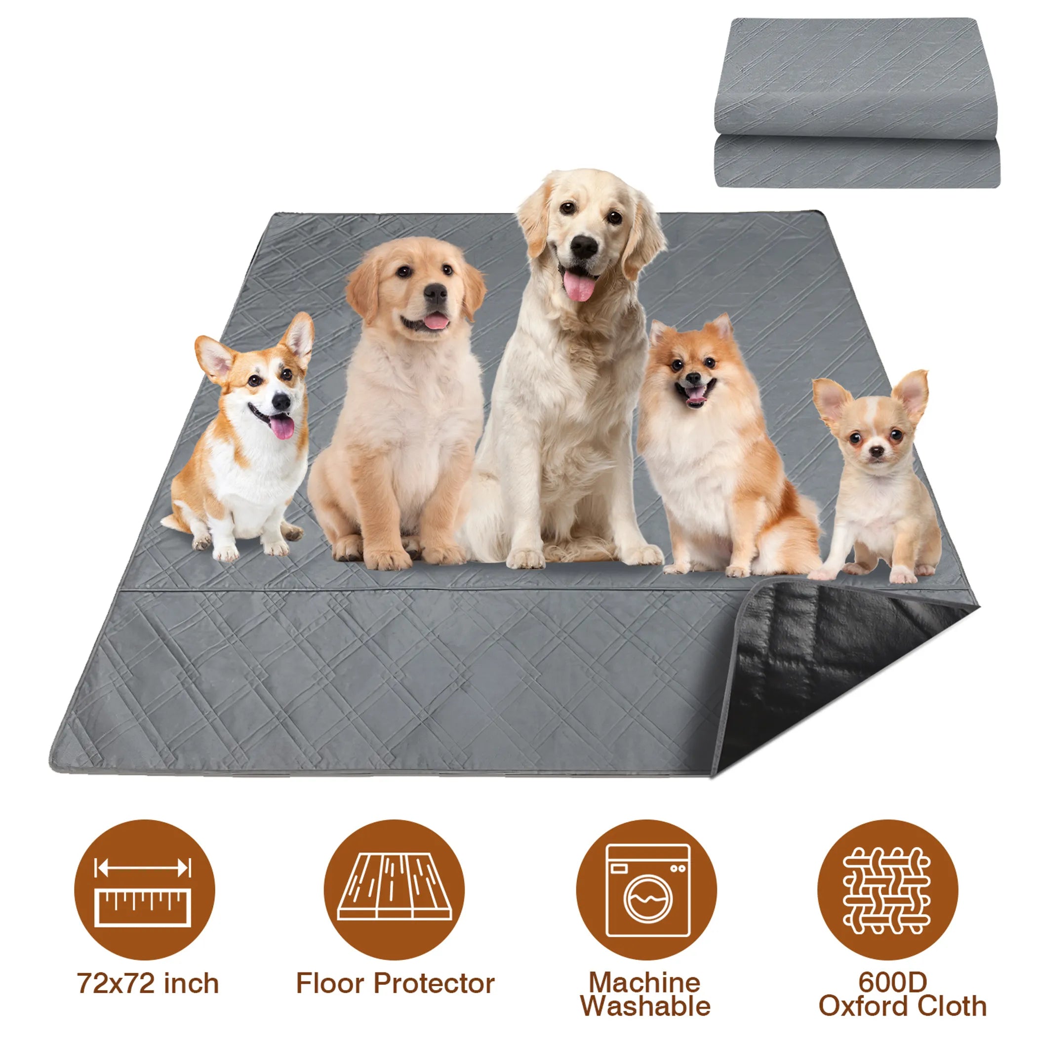72x72inch Dog Pee Pad
