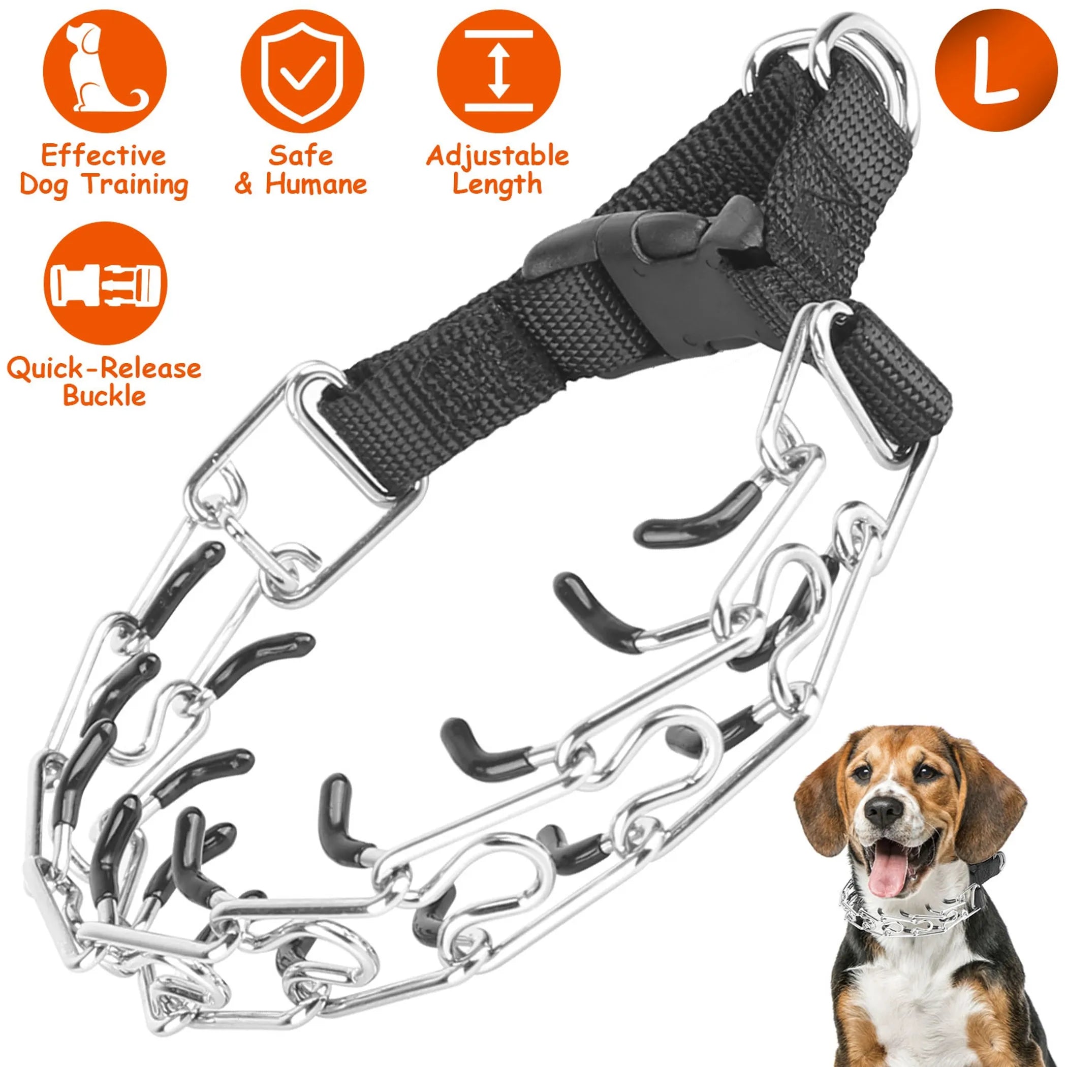 Adjustable Dog Choke Collar