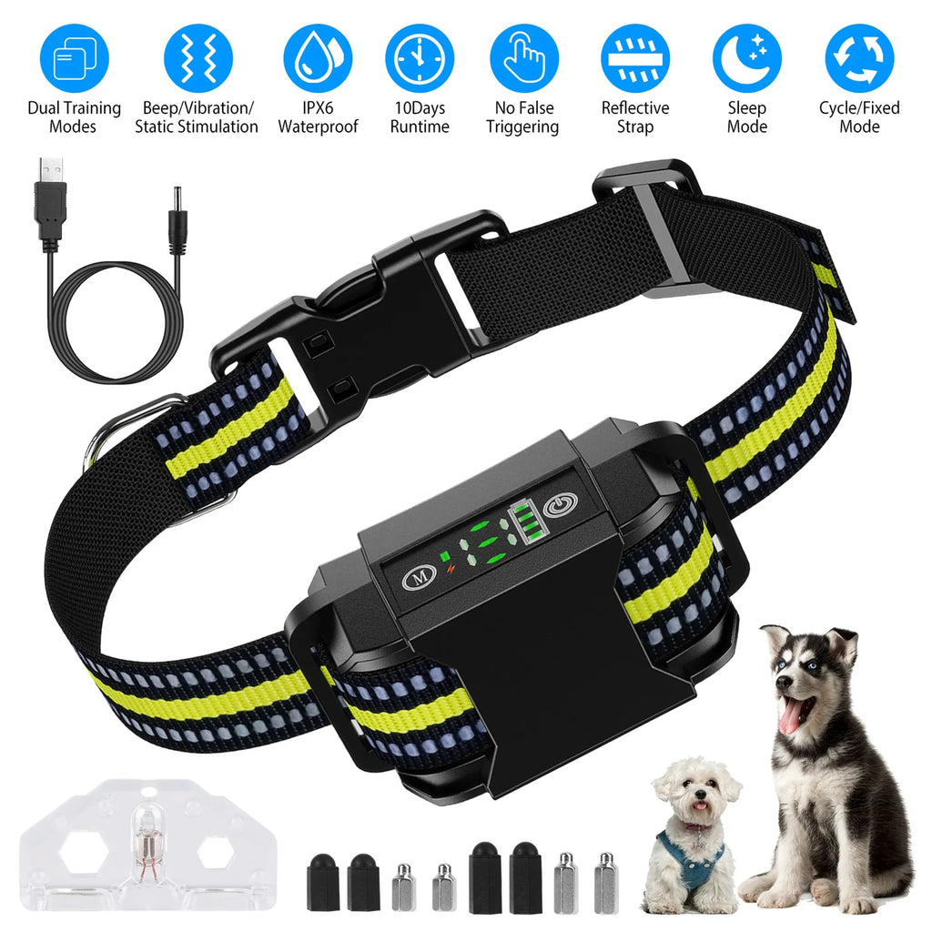 Dog Bark Collar Rechargeable