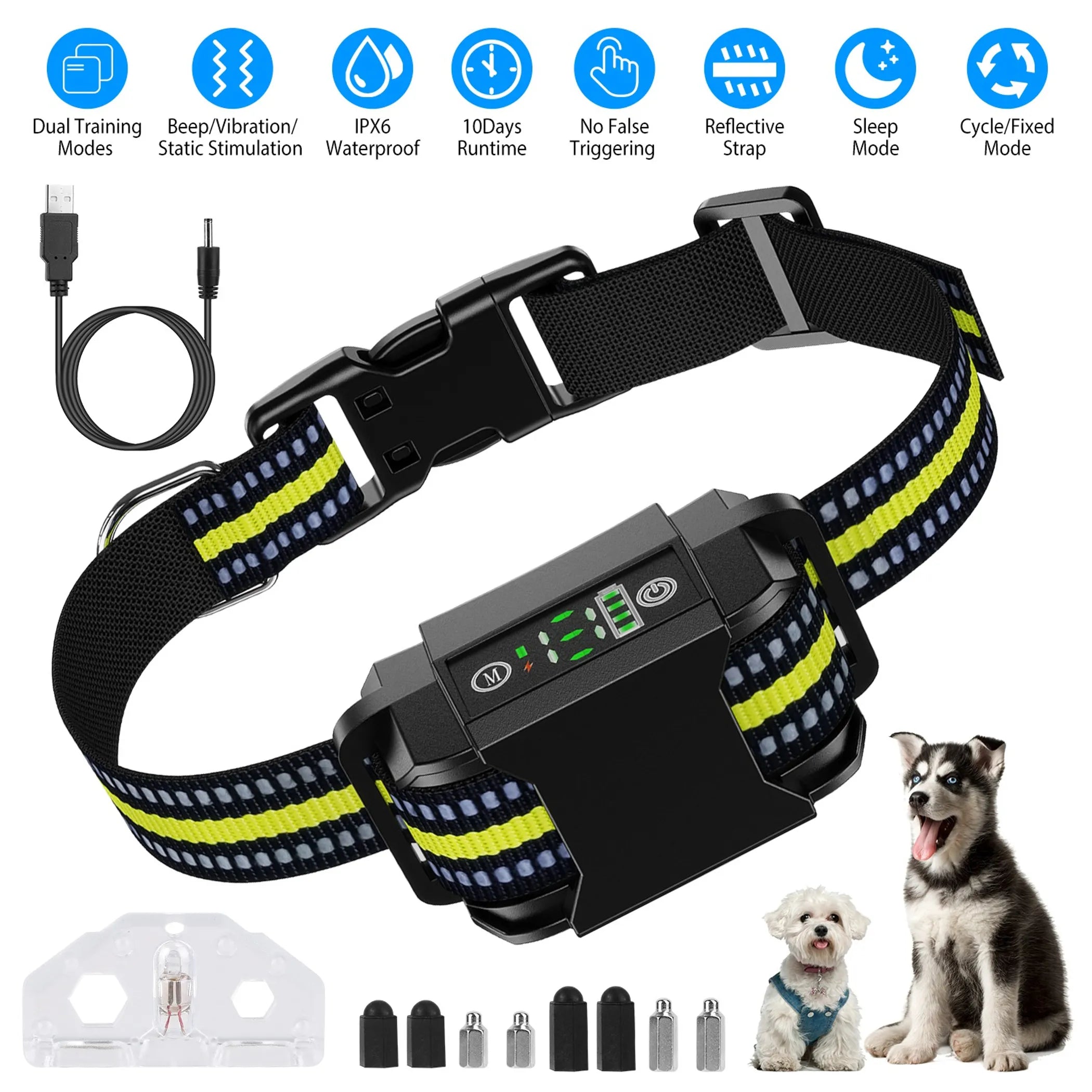 Dog Bark Collar Rechargeable