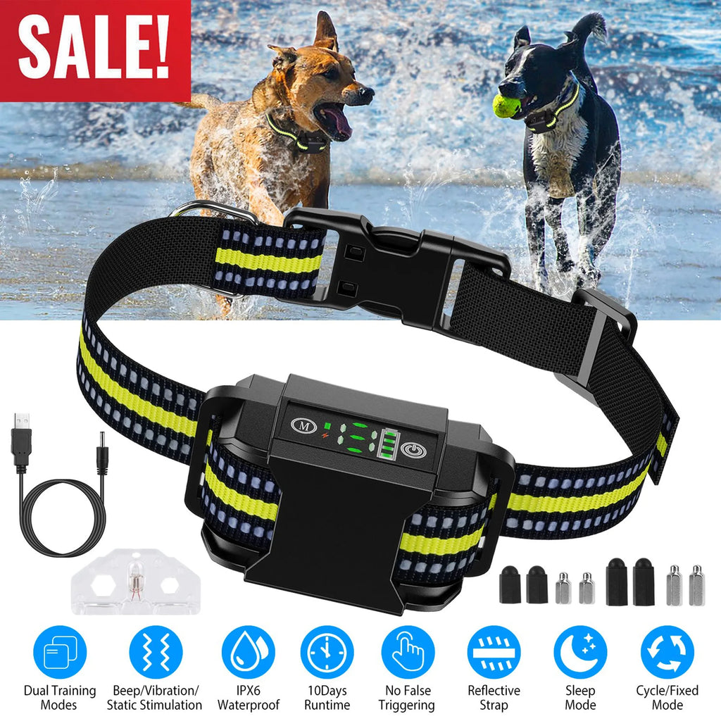 Dog Bark Collar Rechargeable