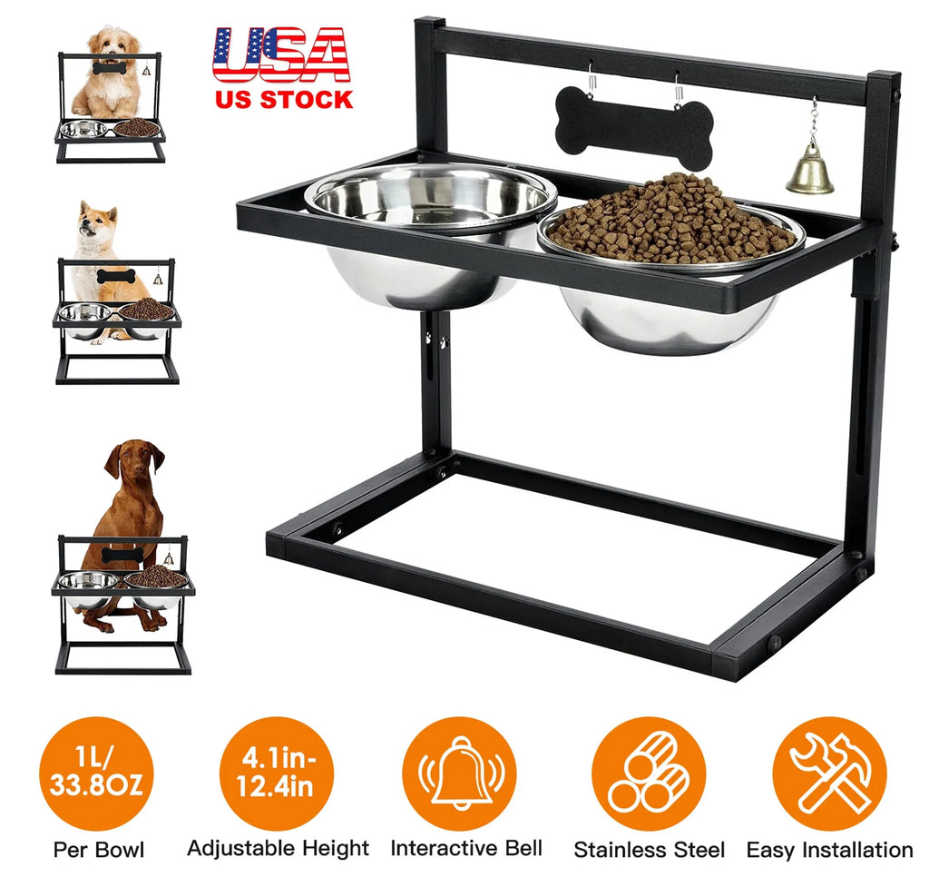 Dog Raised Bowls